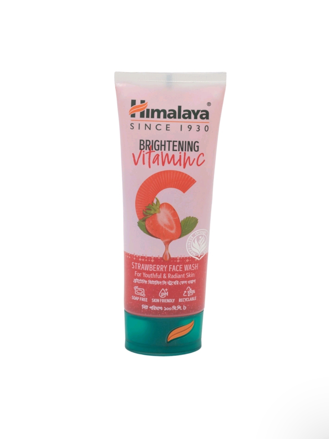 Himalaya Brightening Vitamin C Strawberry Face Wash 100ml_img_0