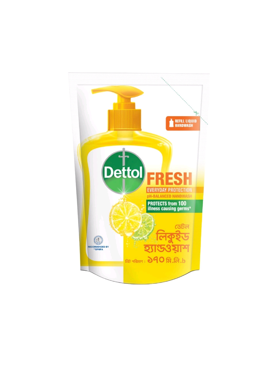 Dettol Fresh Liquid pH Balanced Handwash Refill 170ml_img_0