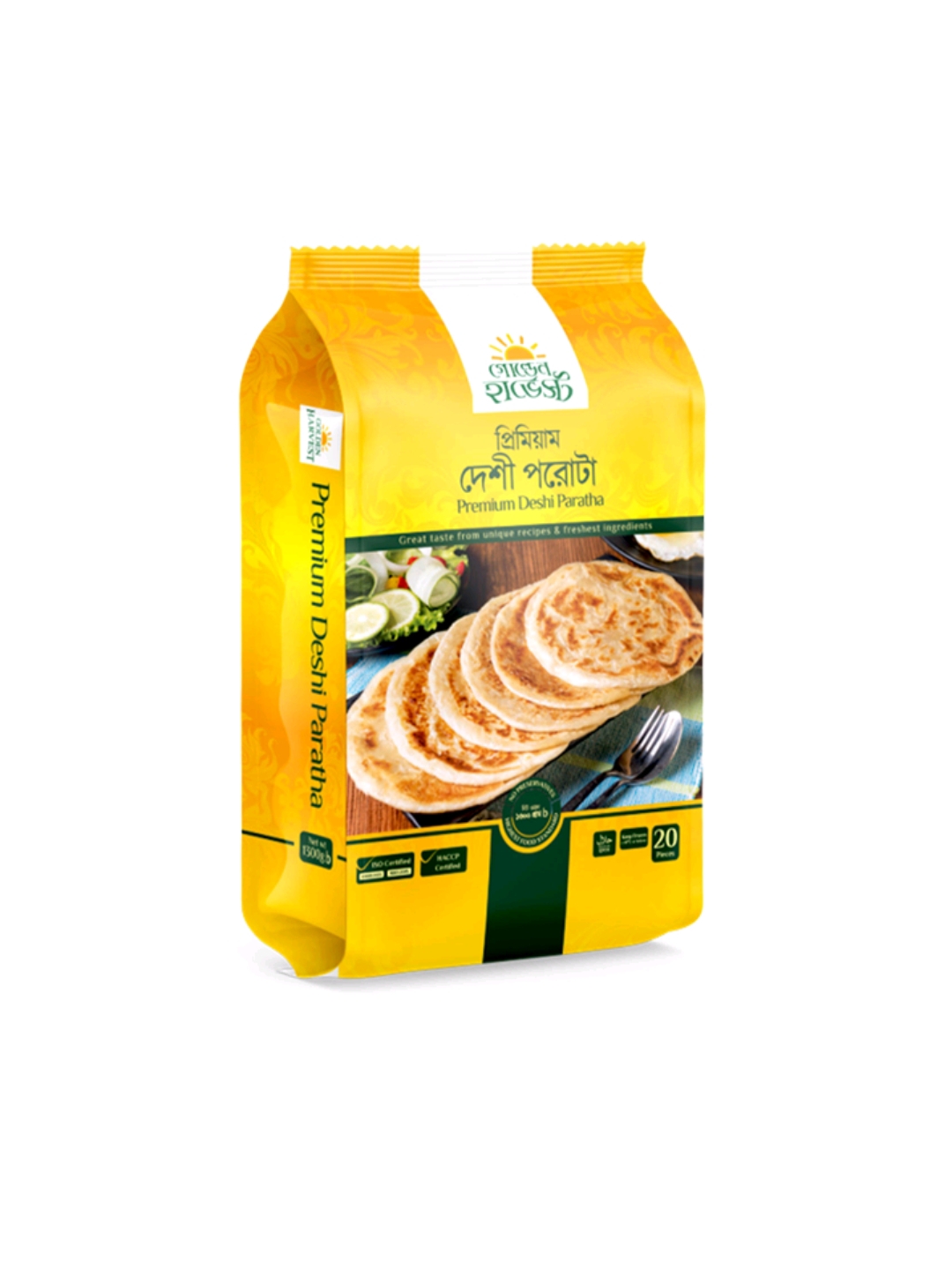 Golden Harvest Premium Deshi Paratha 20 Pieces 1300g_img_0