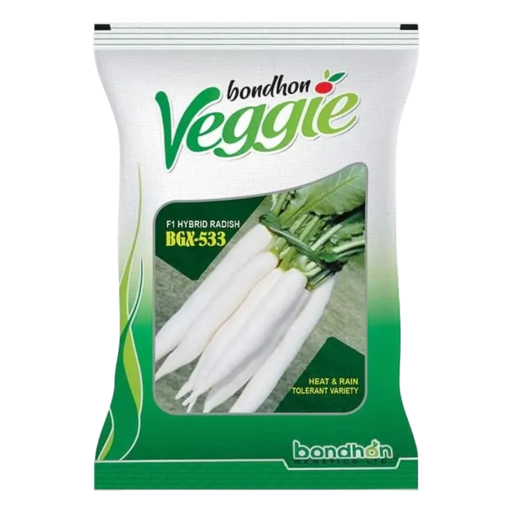 হাইব্রিড মূলা বিজিক্স -৫৩৩  ।  hybrid radish BGX - 533_img_0