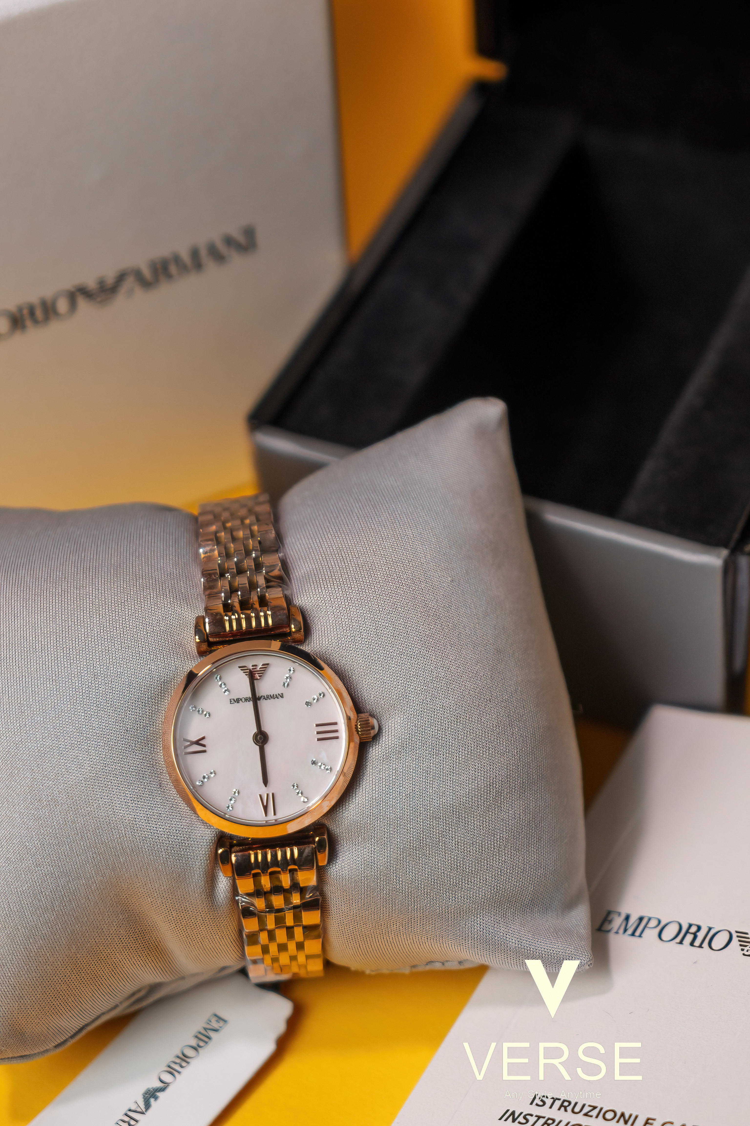 Authentic Emporior Armani AR11316 Female Watch