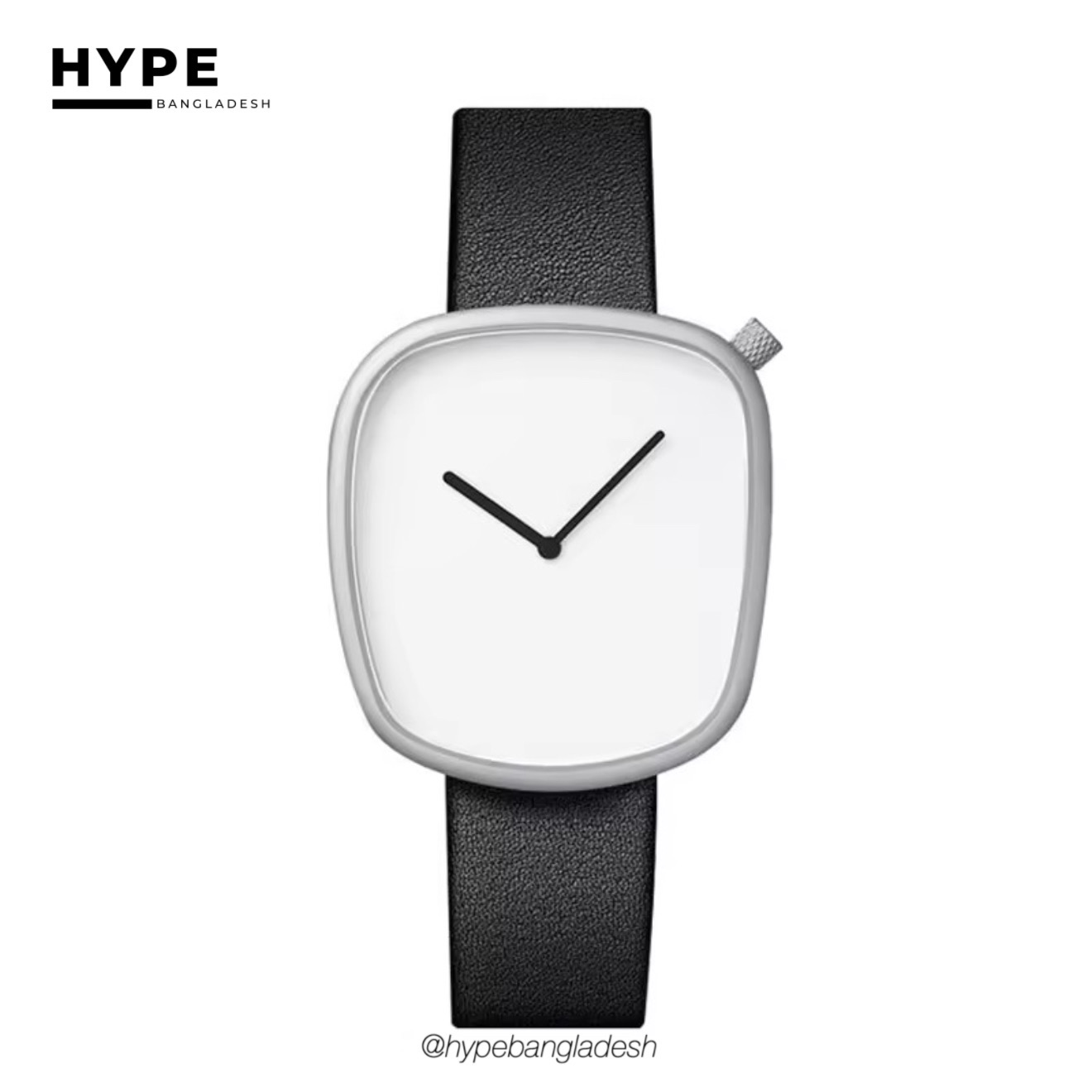 TOMI T-077 Unisex Leather Belt Casual Quartz Wrist Watch (White)_img_3