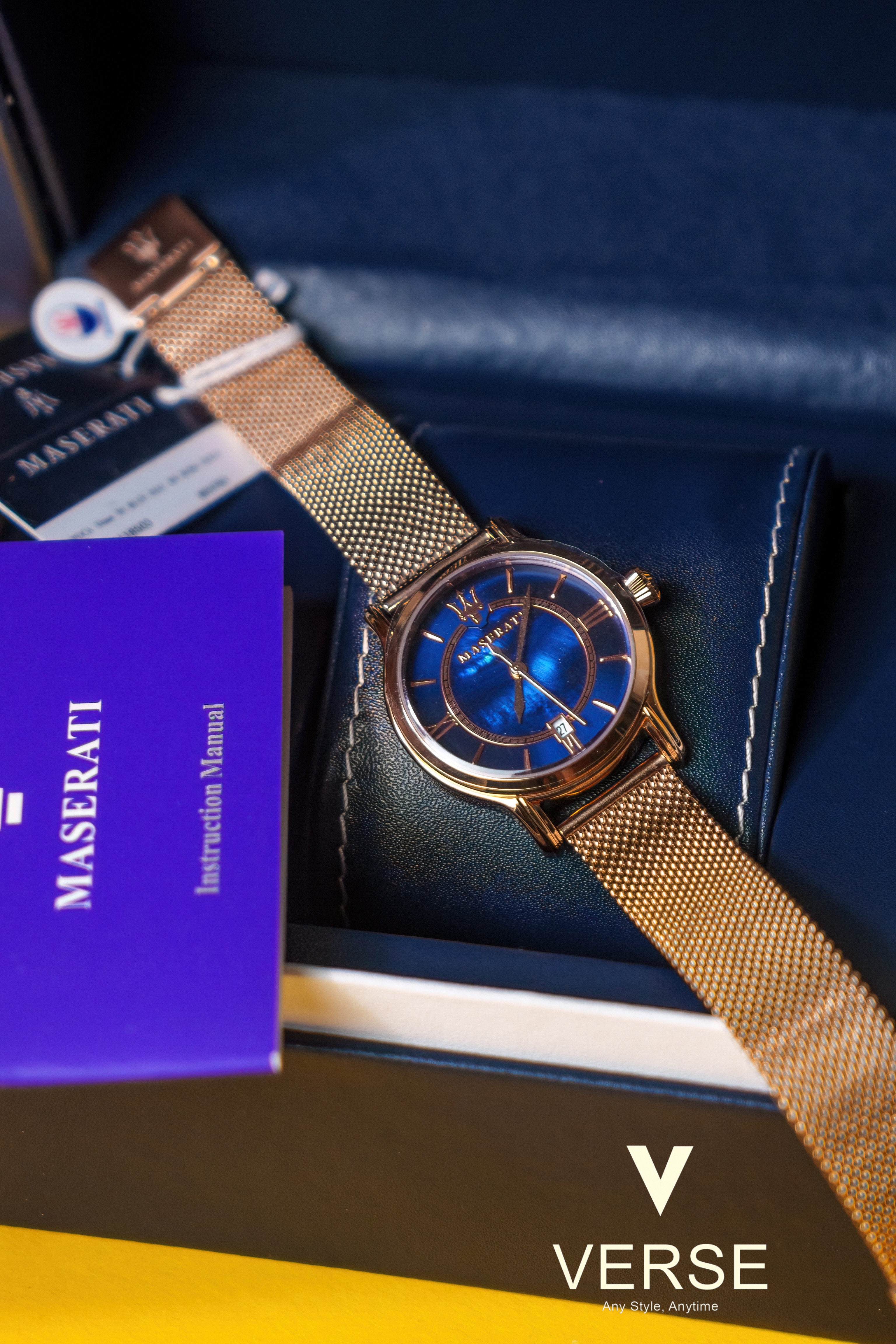 Authentic MASERATI R8853118503 Female watch