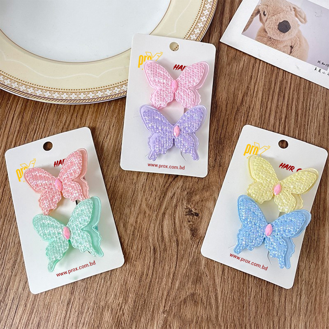 ProX Hair Clip For Women HC-202-15 ( 2pcs ) Multi-Color_img_1