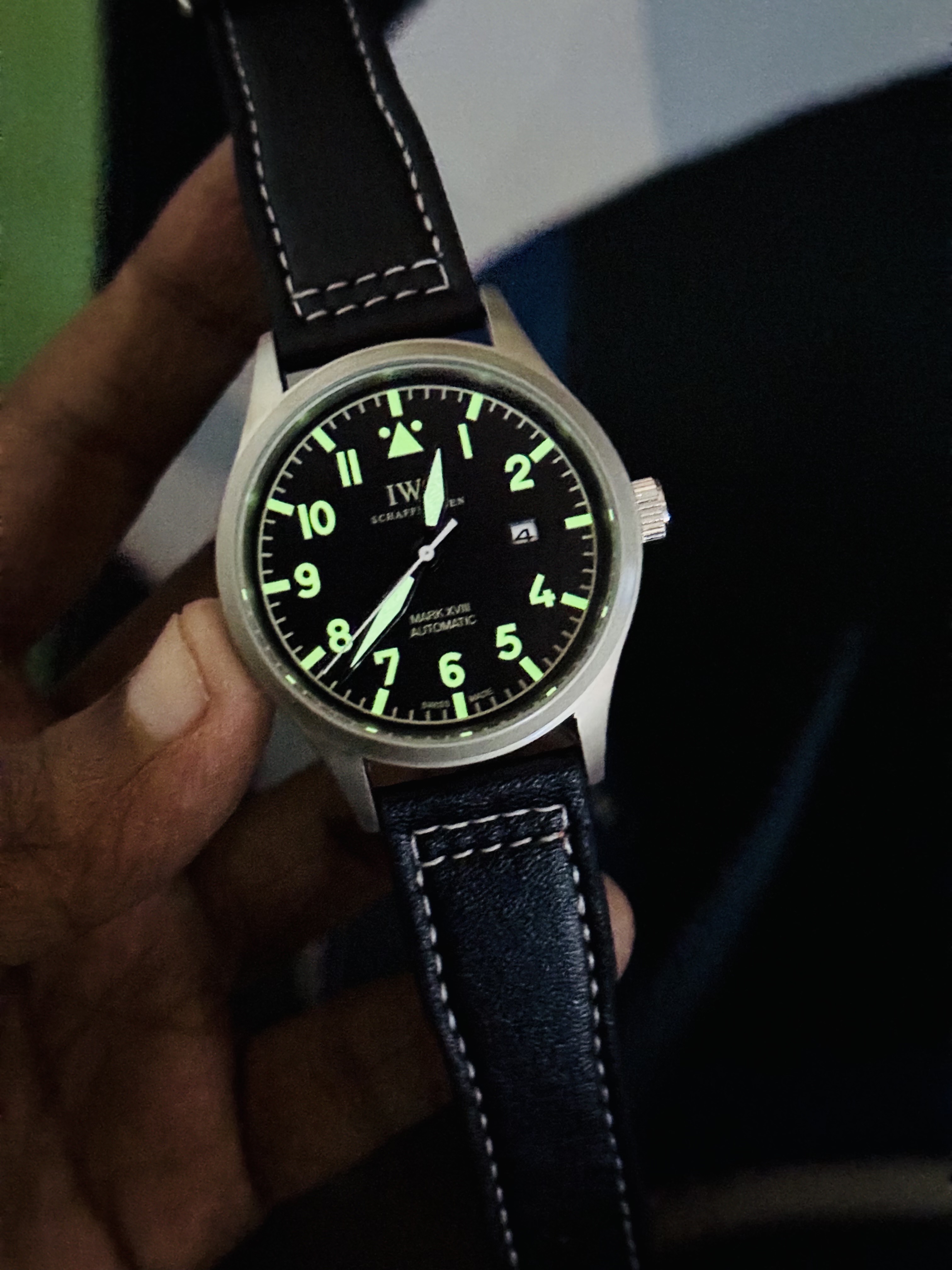 IWC Pilot Mark 18 Sweep Movement | AA Grade Master Copy_img_5