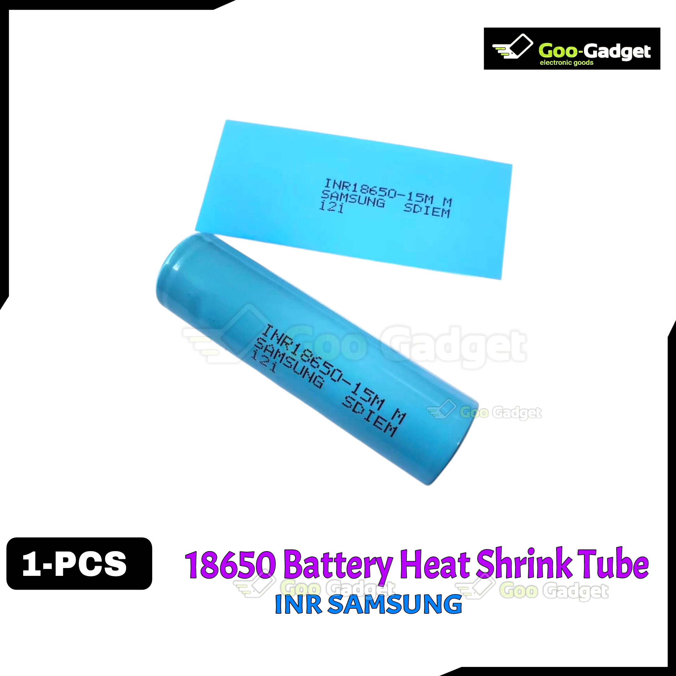 18650 Battery Heat Shrink Tube | Green PVC Cover Wrap | DIY Cell Insulation Sleeve