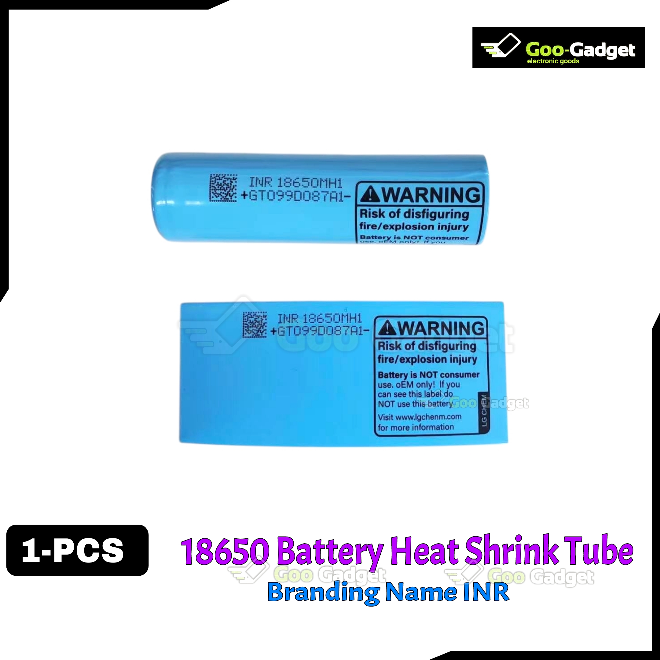 18650 Battery Heat Shrink Tube | Green PVC Cover Wrap | DIY Cell Insulation Sleeve_img_3