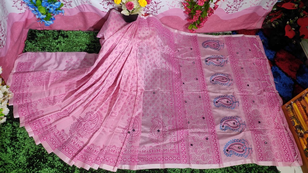 Embroidered Dhupian Silk Saree_img_0