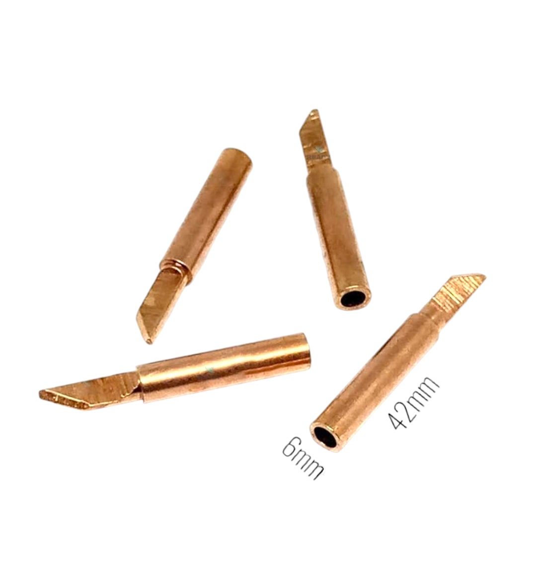 Pure Copper 900M-T-I Soldering Iron Tip – Compatible with 908 & Other Standard Soldering Irons_img_1