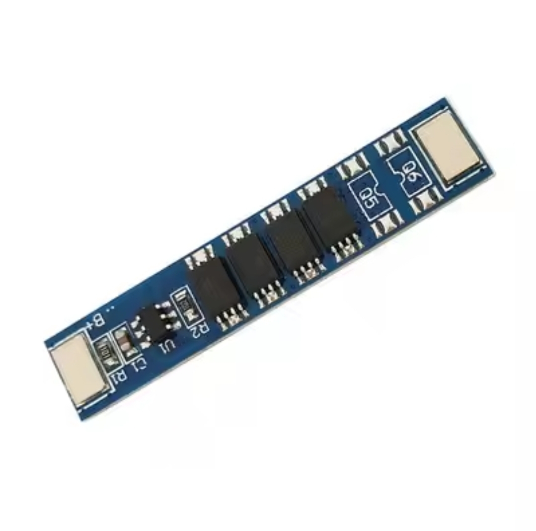 1S 10A 3.7V Lithium-Ion Battery Protection Board – 4MOS BMS PCM Module | Blue | For 18650 Battery_img_1