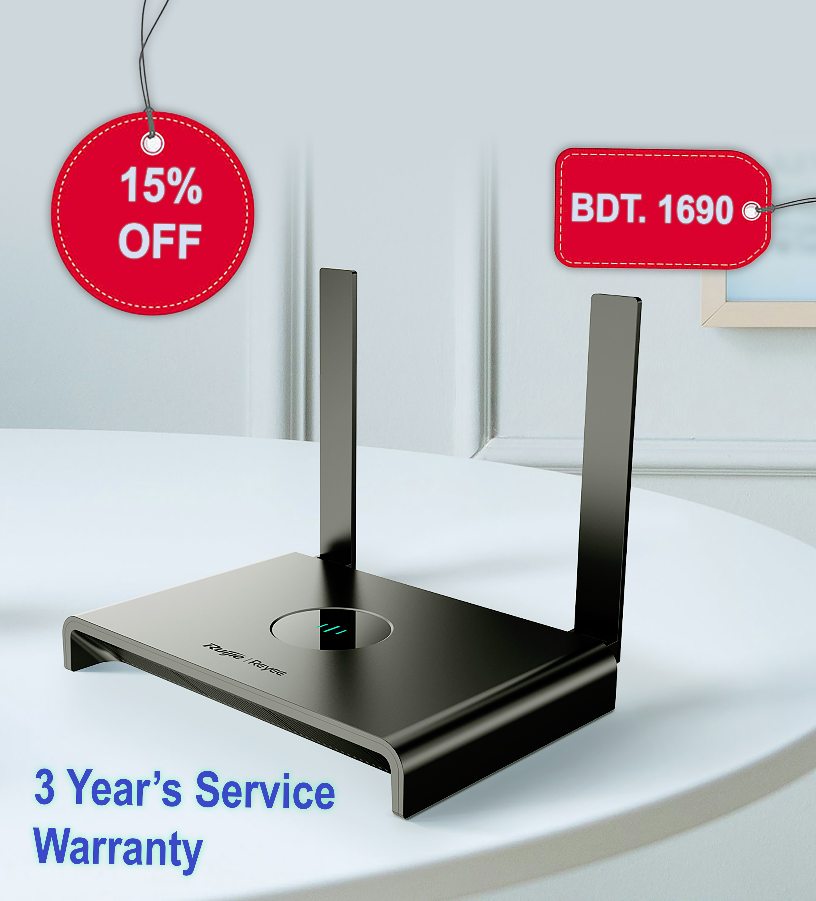 Ruijie RG-EW300N 300 Mbps Wi-Fi 4 Wireless Smart Router_img_4