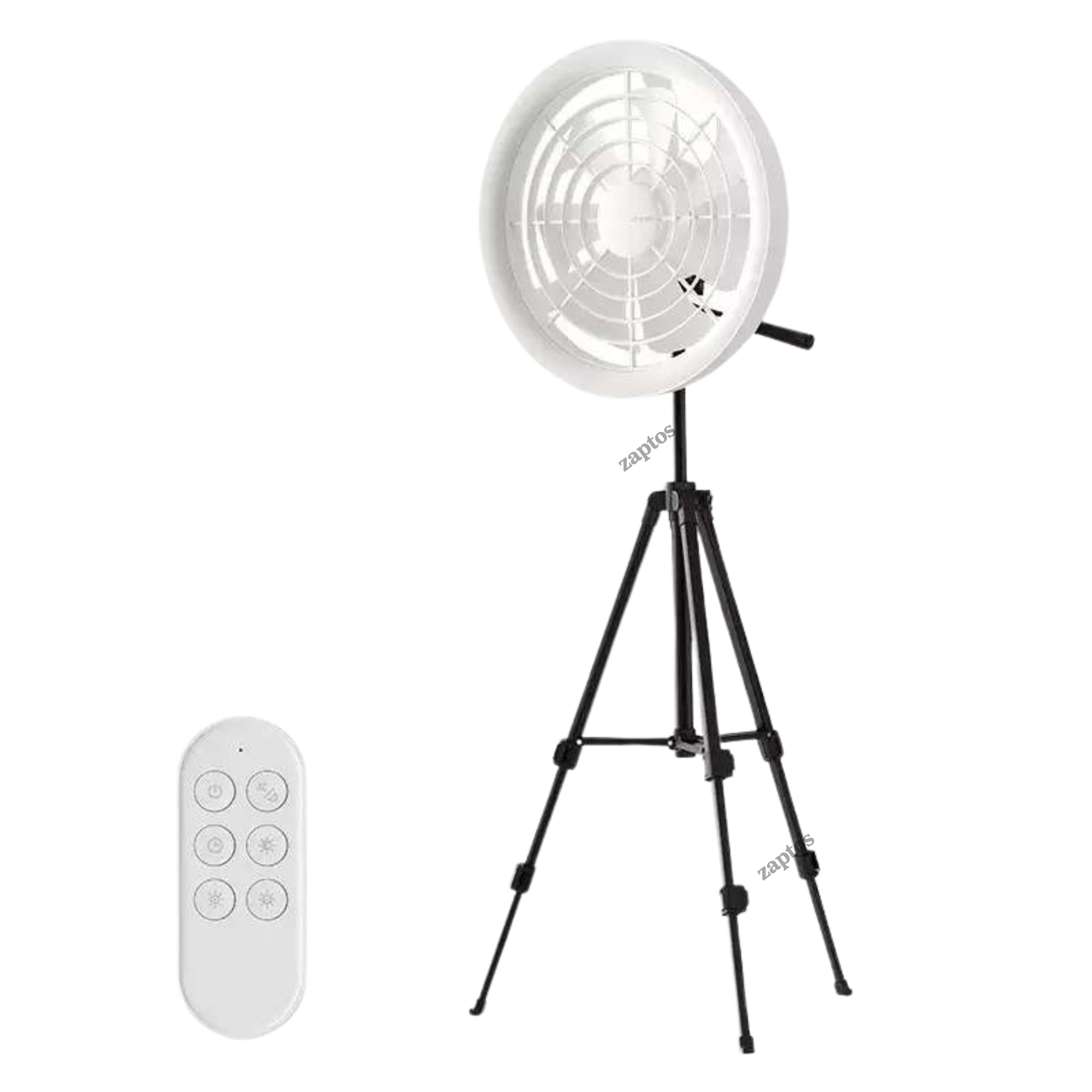 JISULIFE FA17 Outdoor LED Ceiling Fan with Long Tripod Stand_img_0