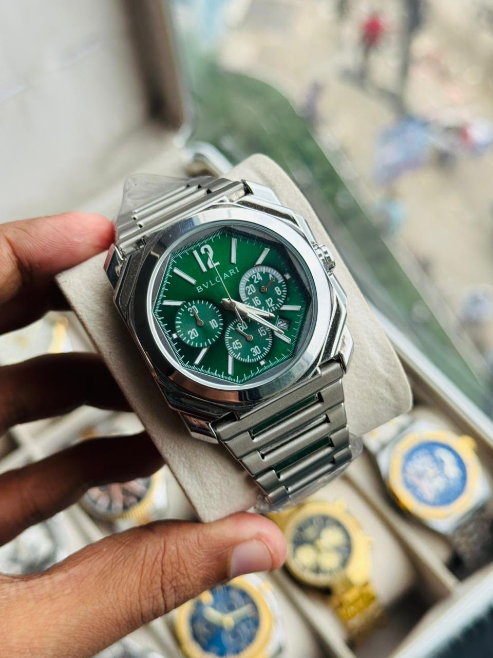 Bvlgari Chronograph Watch || AA Grade Master Copy