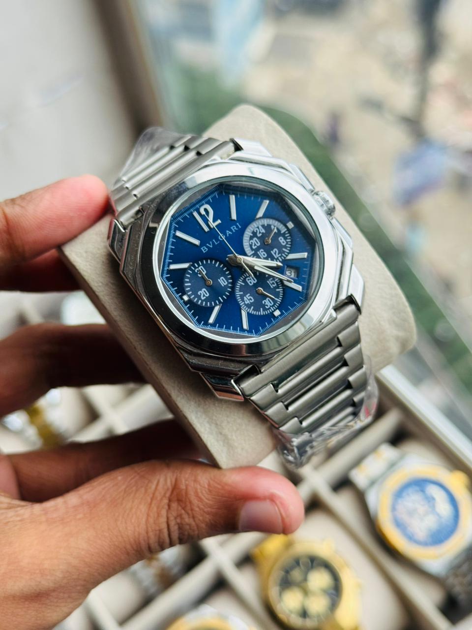 Bvlgari Chronograph Watch || AA Grade Master Copy