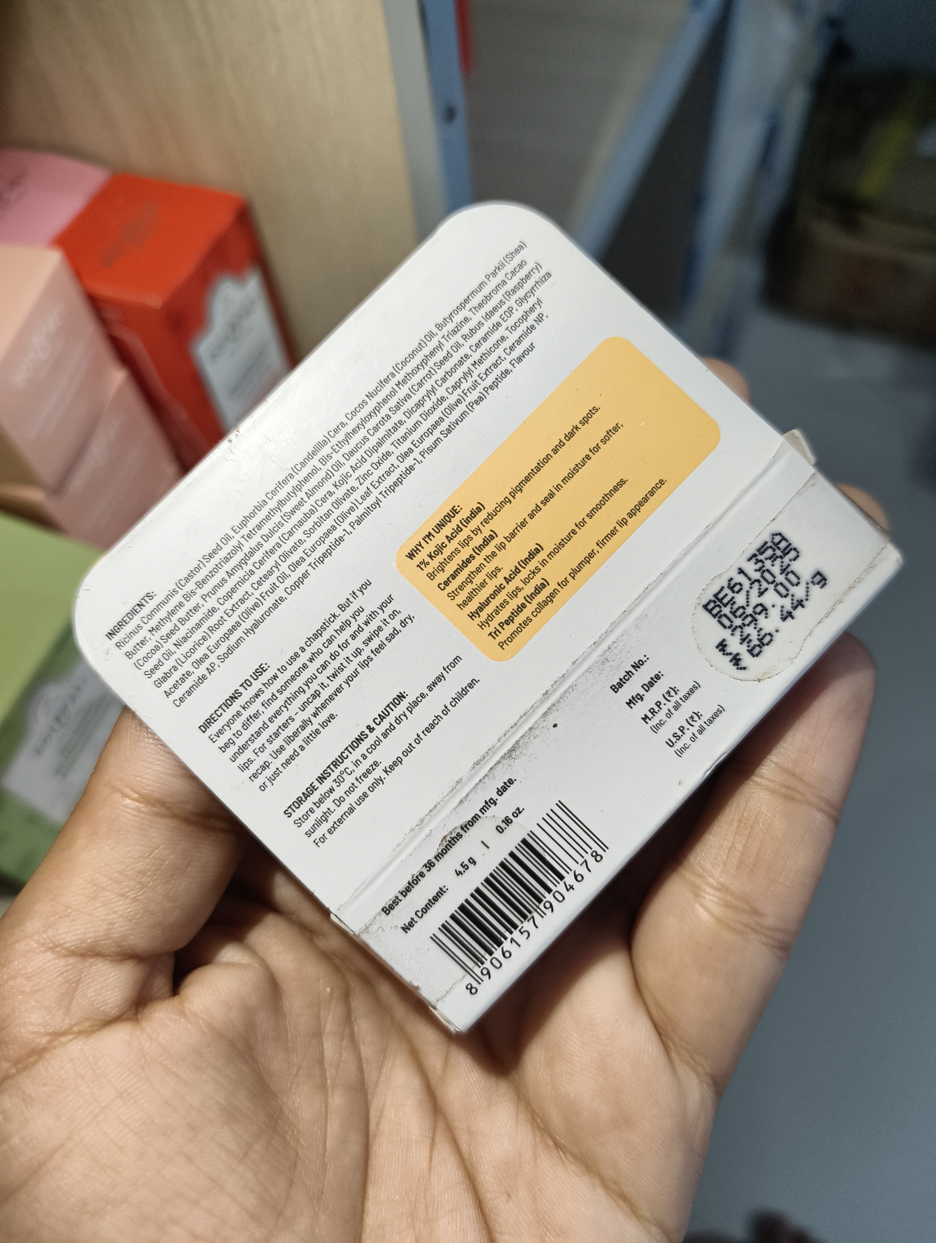 Chemist at Play Lip Balm SPF 50+ PA++++ Brightens & Protects 4.5g_img_1