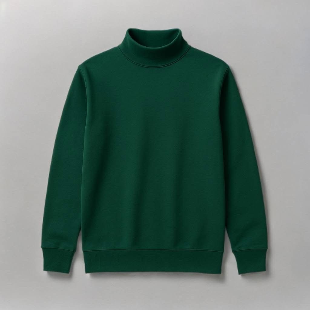 Premium Ribbed Turtleneck Sweater
