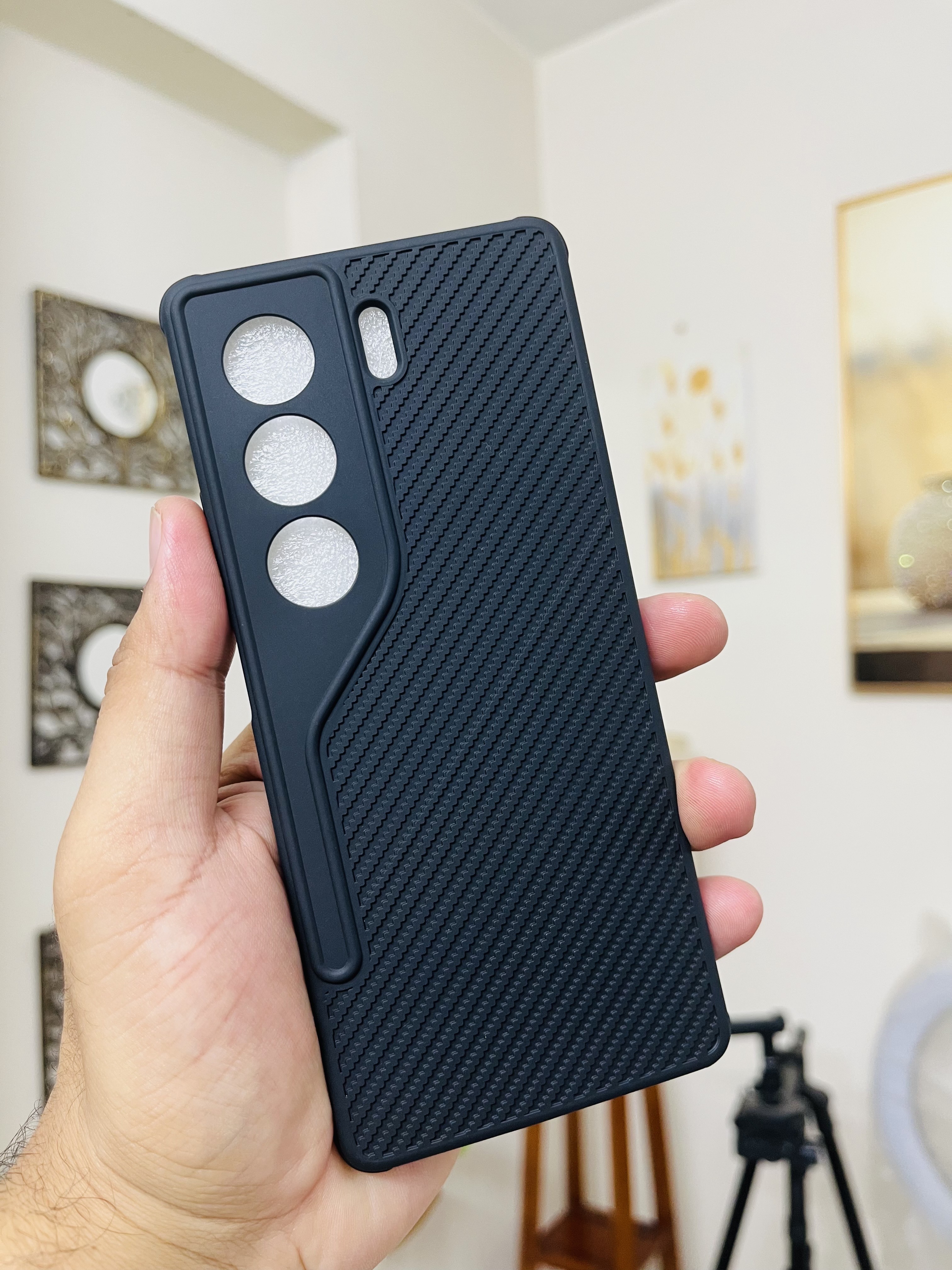 Tecno Camon 40 Pro Strip Silicone Phone Back Cover