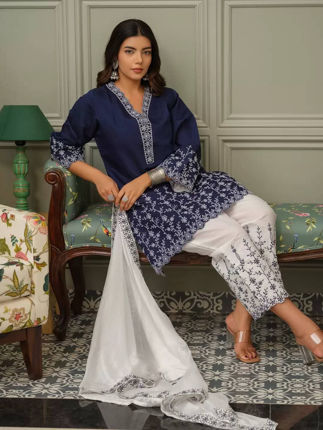 ROYAL BLISS Semi Kamiz 3-Piece Set