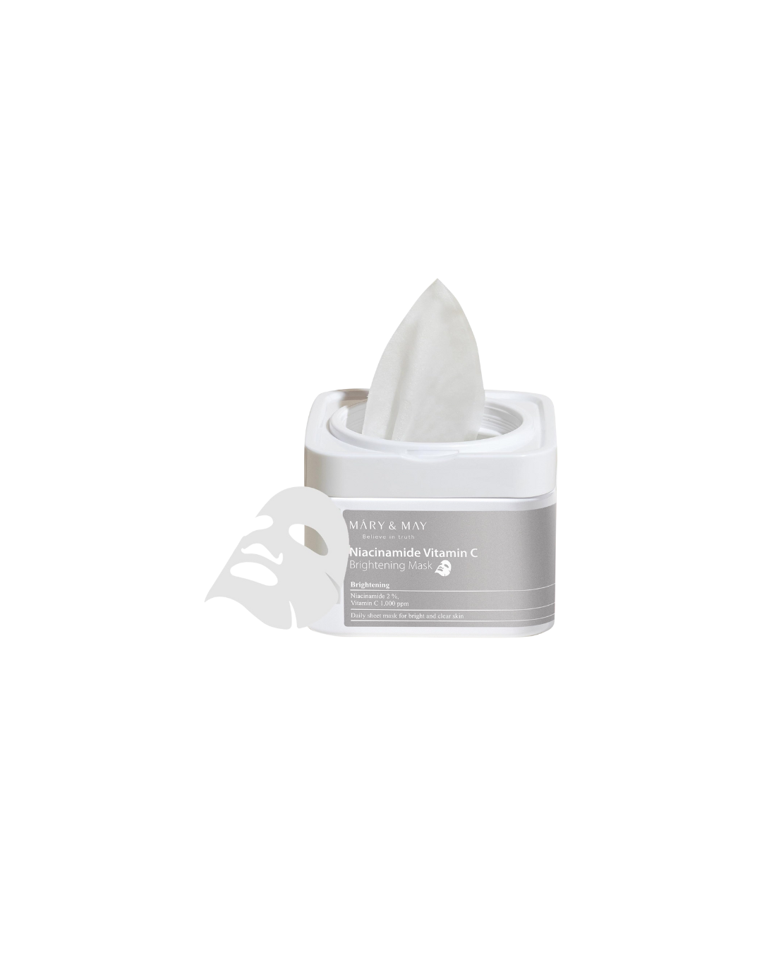 Mary&May Niacinamide Vitamin C Brightening Mask (30 Sheets)_img_1