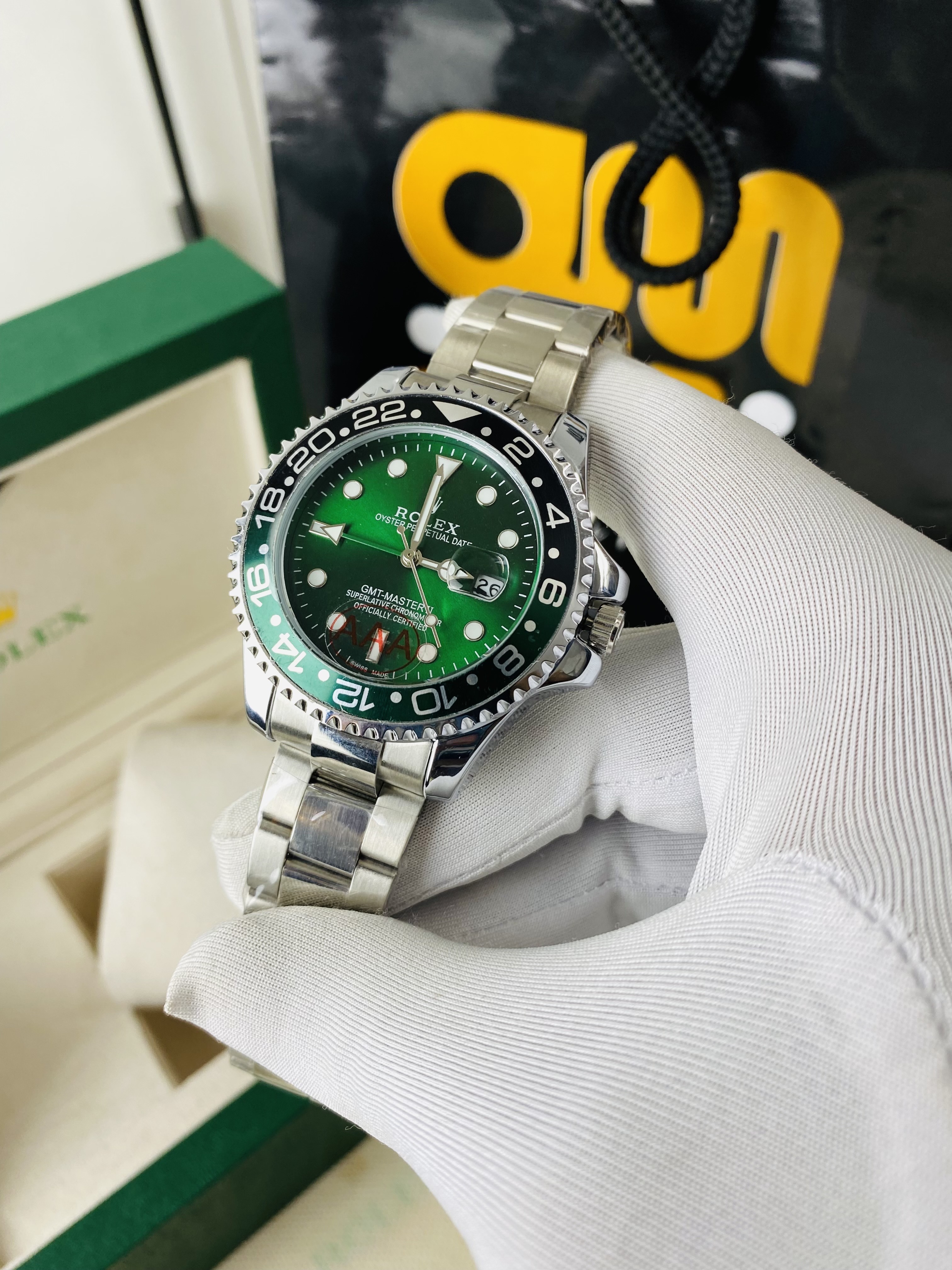 Rolex GMT Master || Green Dial