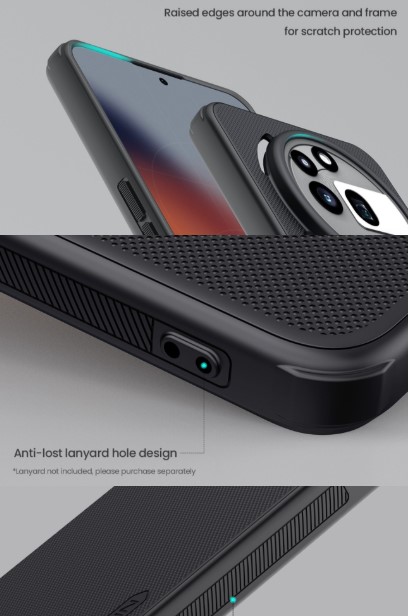 NILLKIN Super Frosted Shield Pro Case for Nothing Phone 3a Pro_img_6