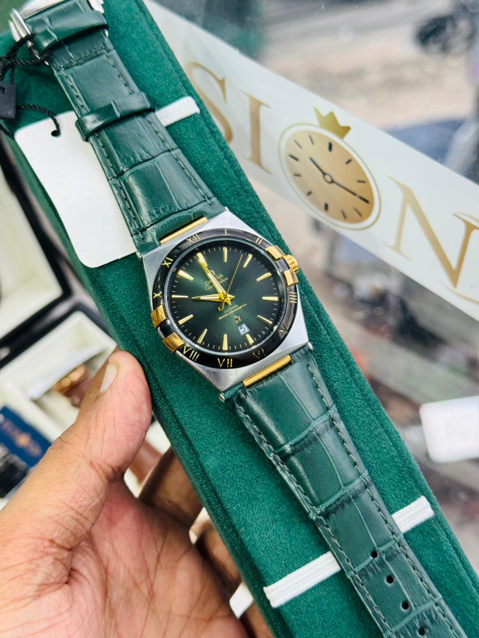 Omega Constellation Sweep Watch || AA Grade Master Copy