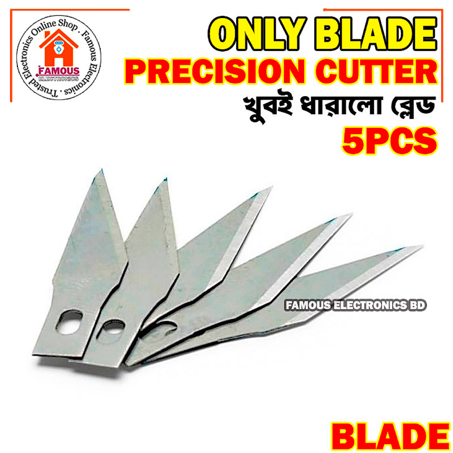 Only Cutter Blades 5PCS_img_1