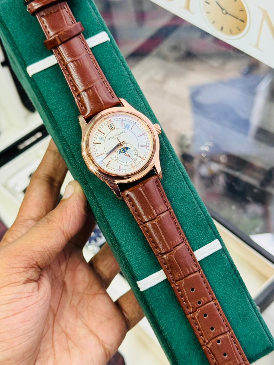 Patek Phillips Quartz Watch || AA Grade Master Copy
