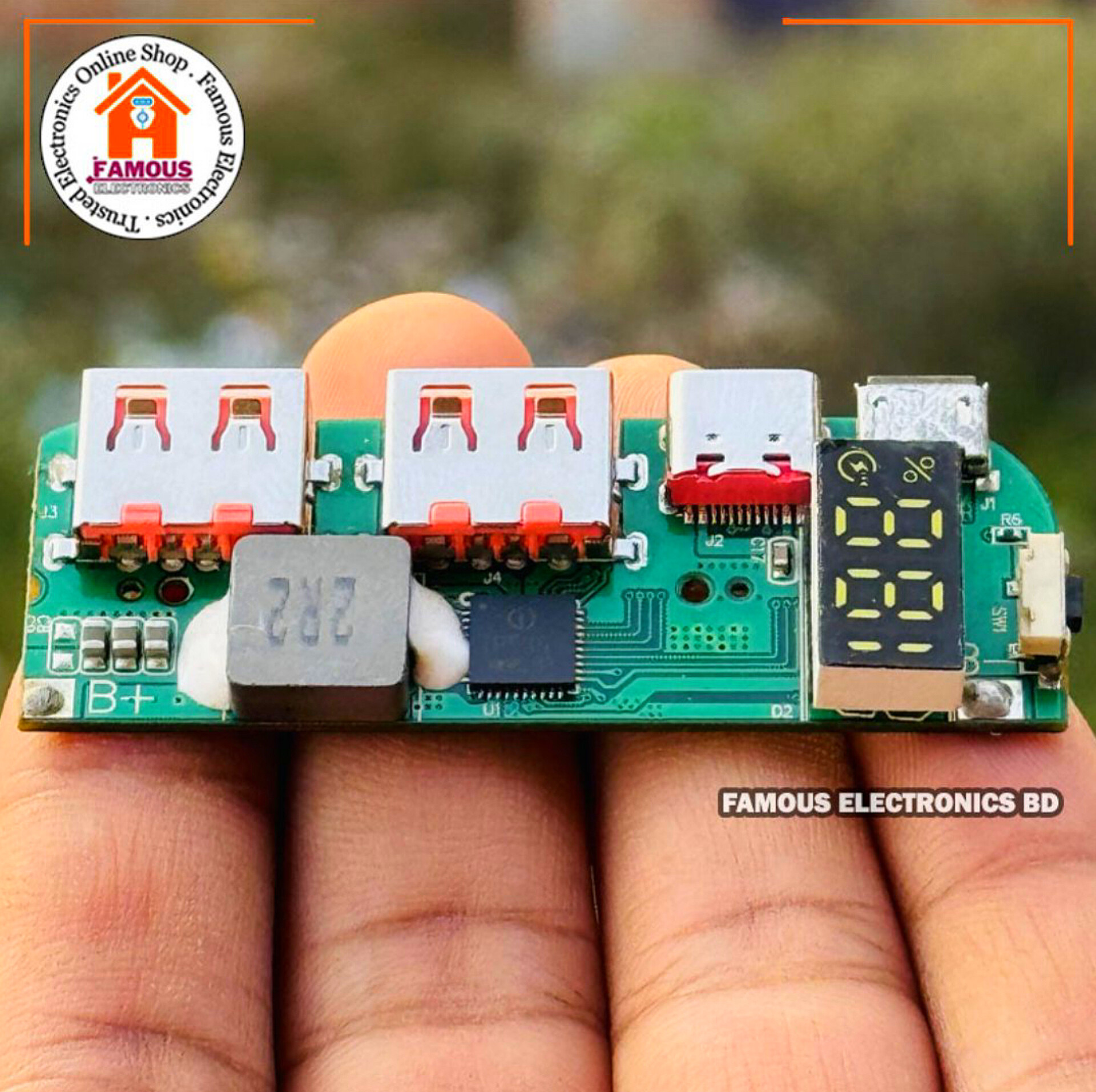 22.5W Fast Charging Bank Module IP5356 TYPE-C Micro USB_img_4