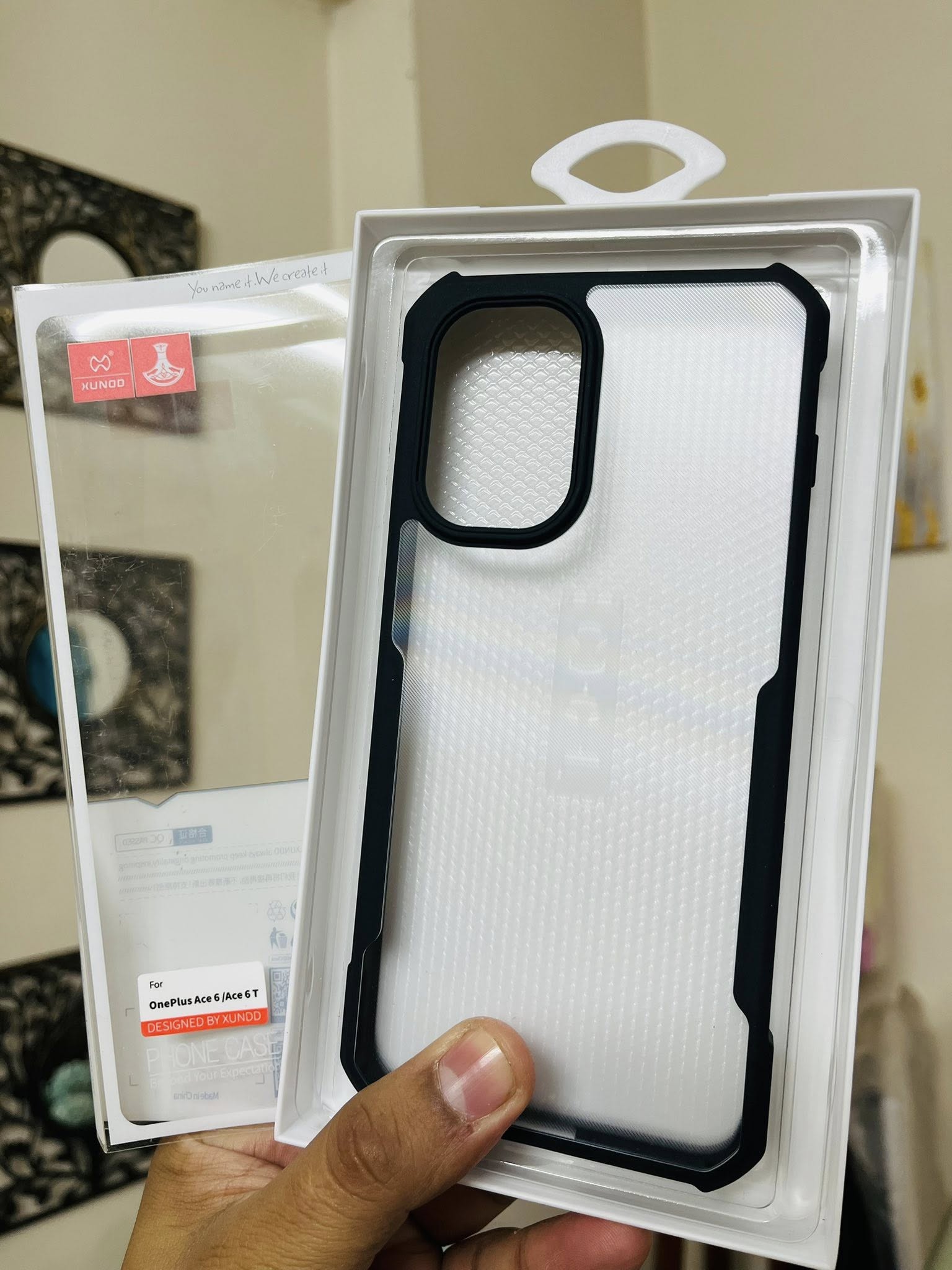 OnePlus ACE 6 / ACE 6T XUNDD Airbag Shockproof Protection Back Transparent Case Phone Case Back Cover 1+ACE 6/Ac6T_img_1