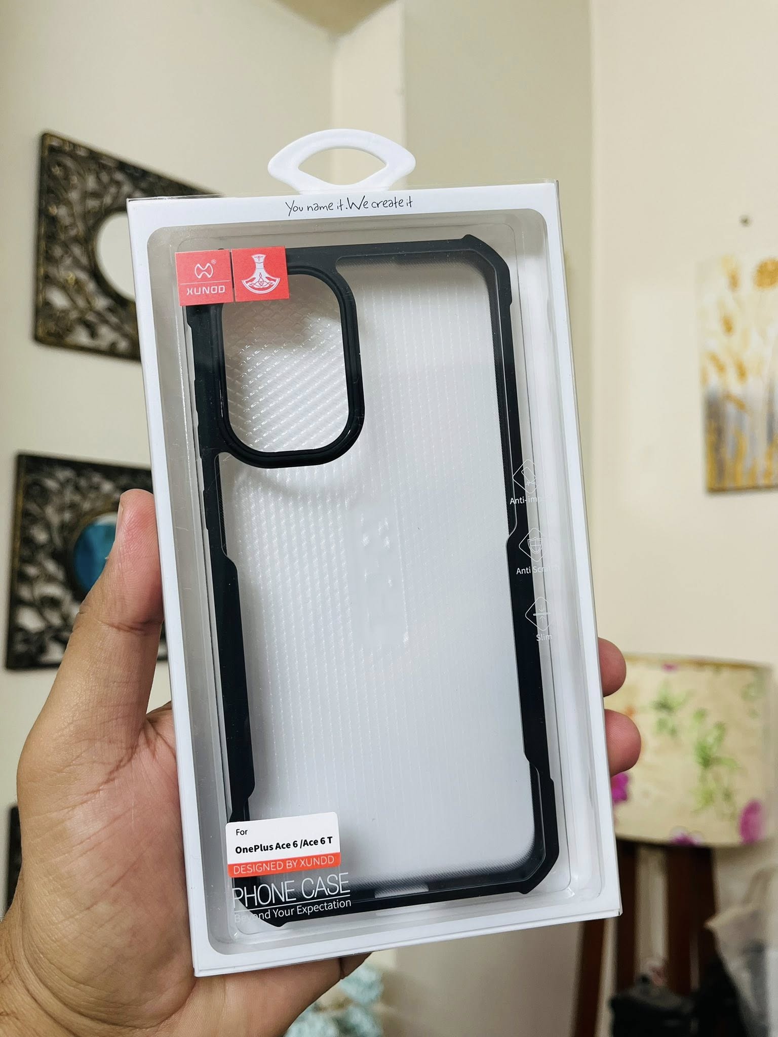 OnePlus ACE 6 / ACE 6T XUNDD Airbag Shockproof Protection Back Transparent Case Phone Case Back Cover 1+ACE 6/Ac6T_img_2