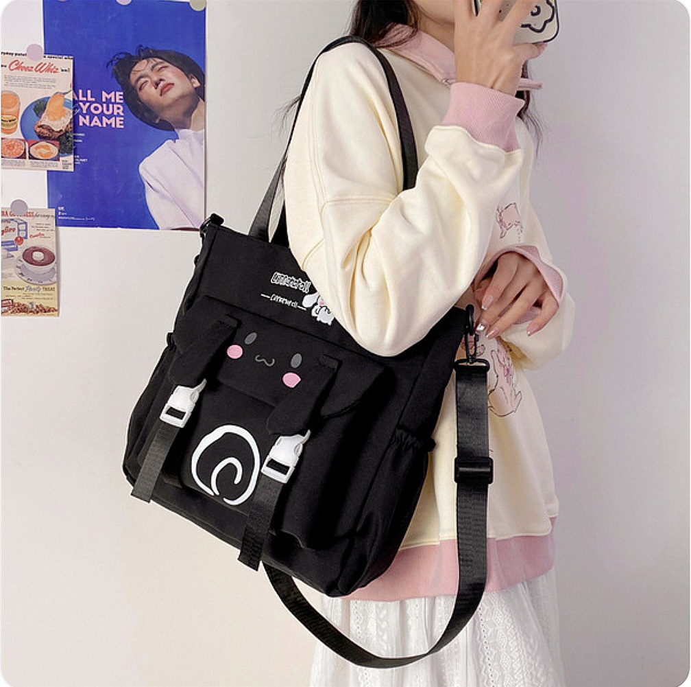 Korean Style Crossbody Bag || Student Casual Shoulder Bag_img_2