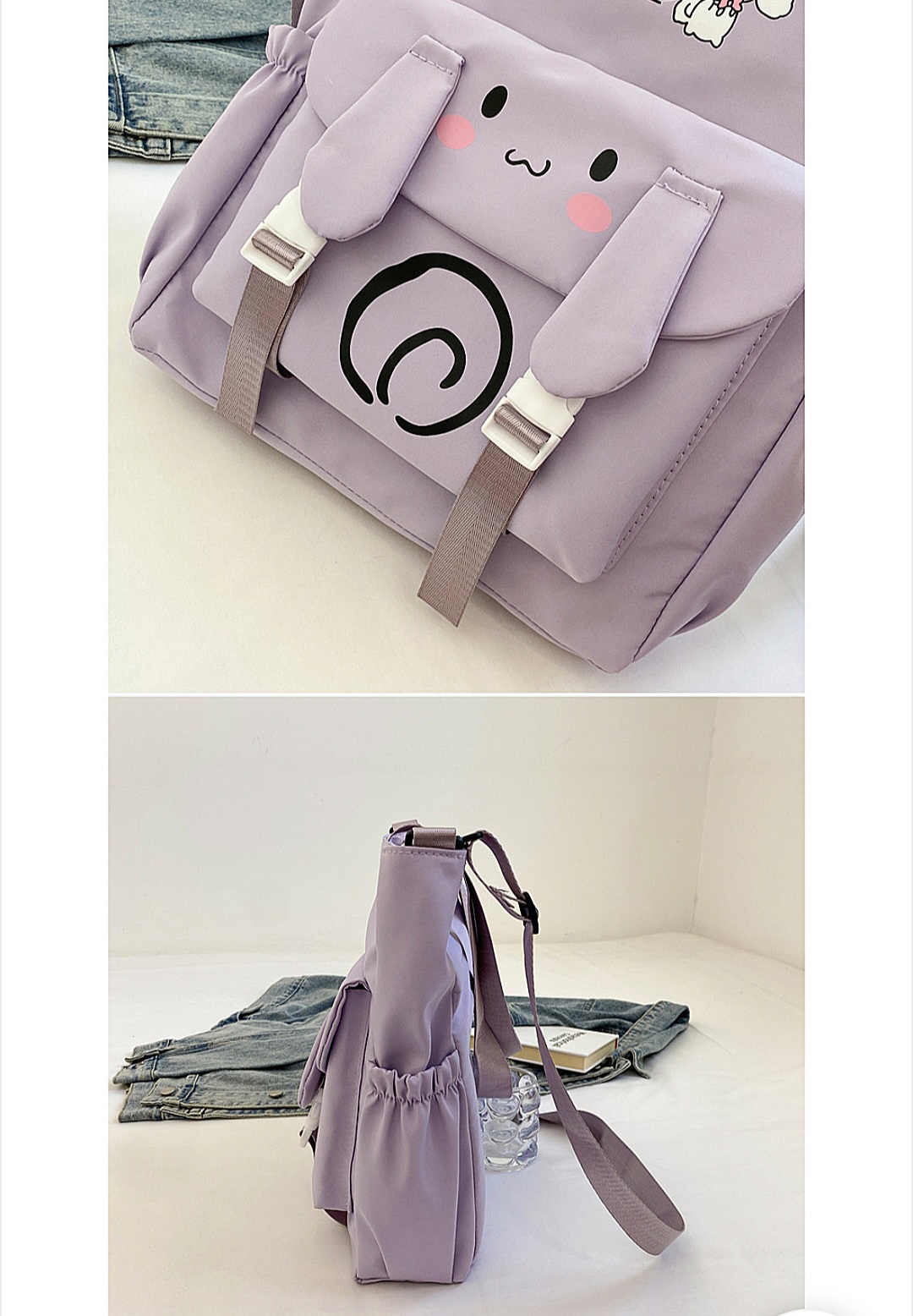 Korean Style Crossbody Bag || Student Casual Shoulder Bag_img_5