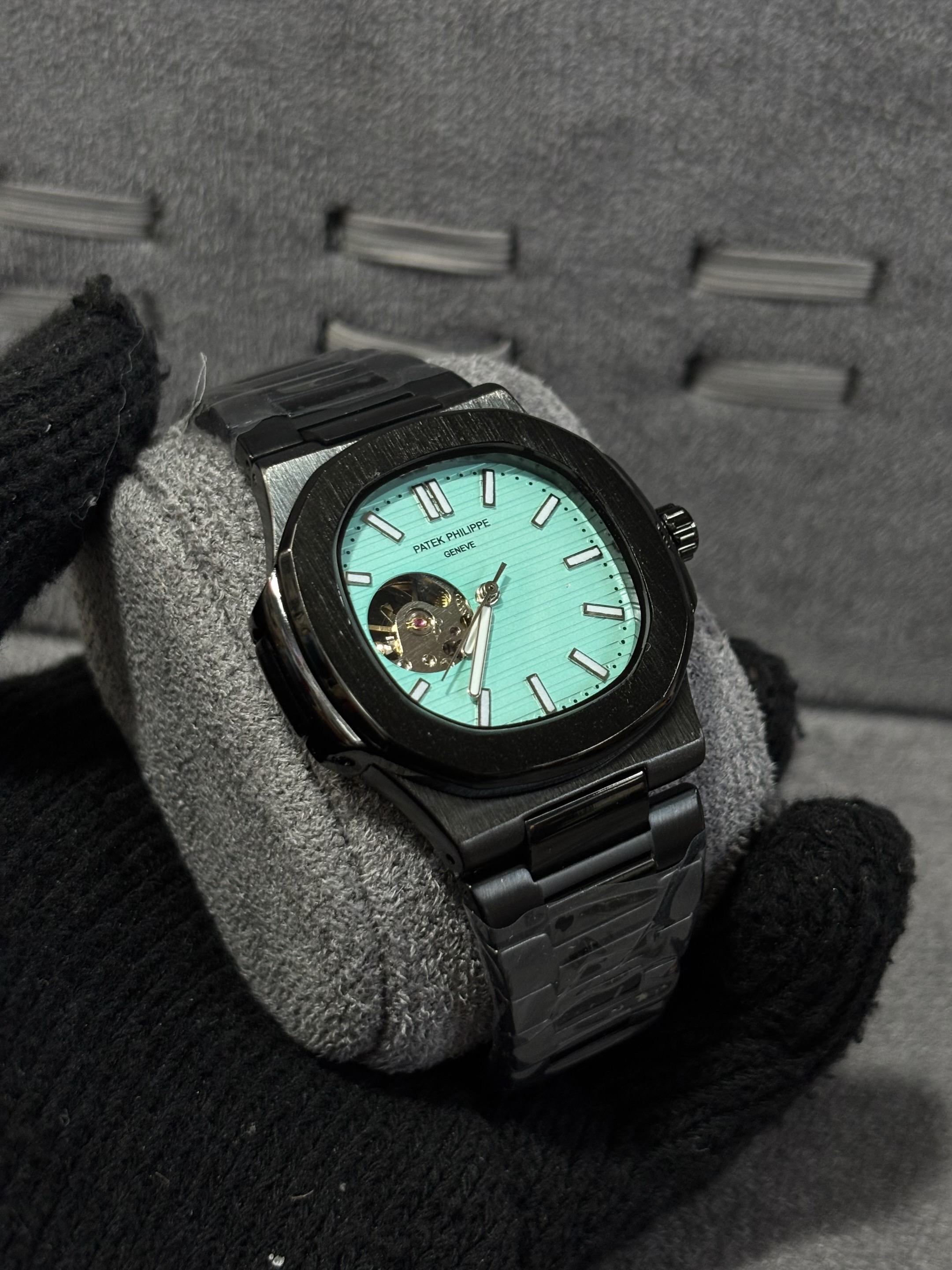 PATEK open hart automatic watch