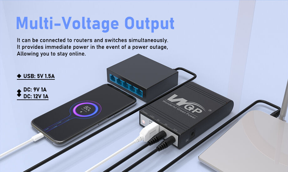 New Version WGP Mini UPS 10400Amh 6-12 Hours+ Backup_img_4