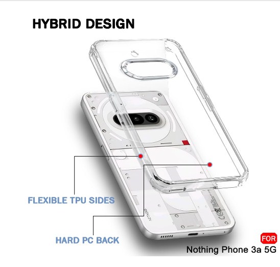 Anti Yellow Hard Case Nothing Phone 3A Back Cover_img_1