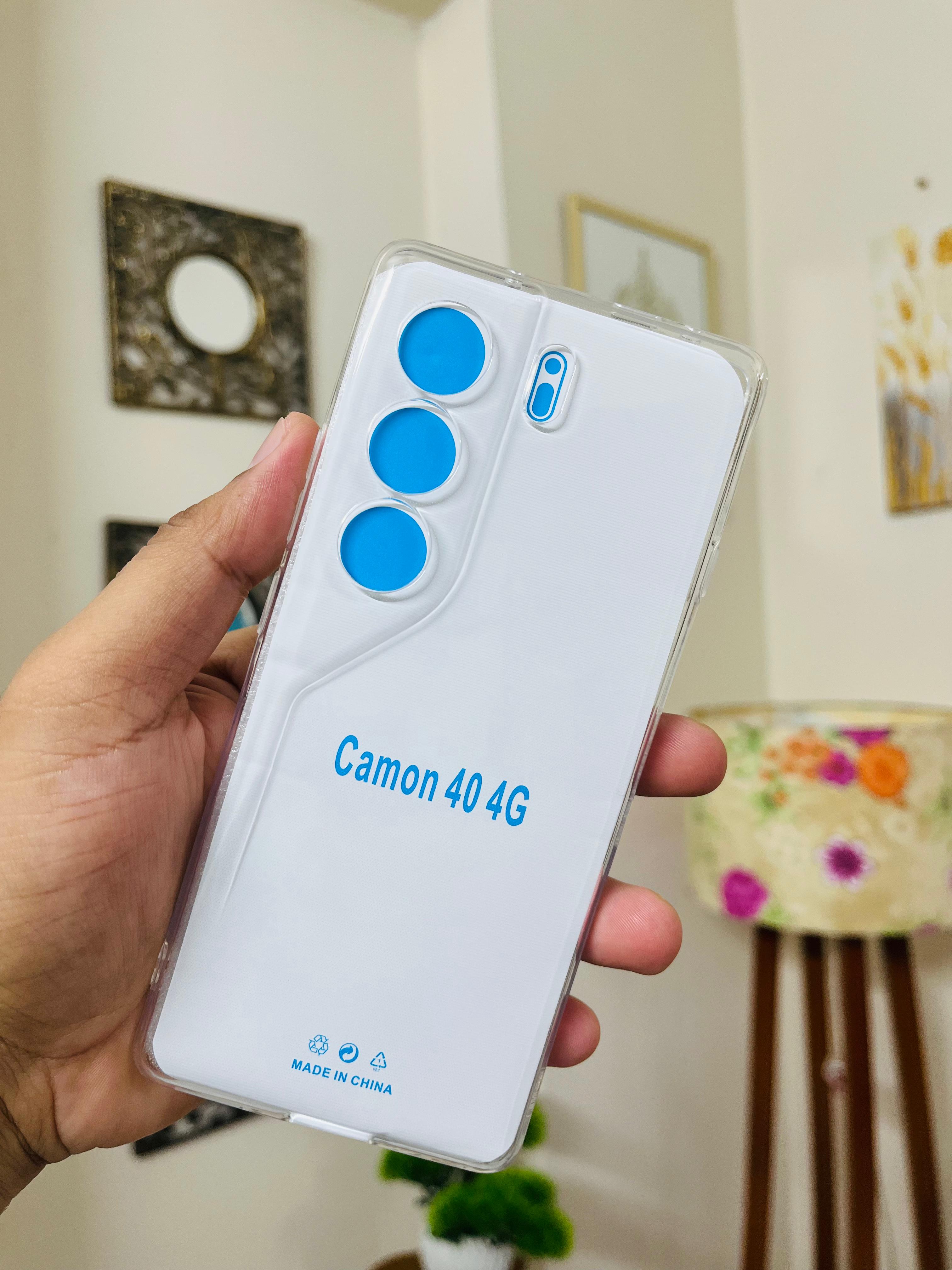 Tecno Camon 40 Back Cover Soft Case No BUMP Border_img_3