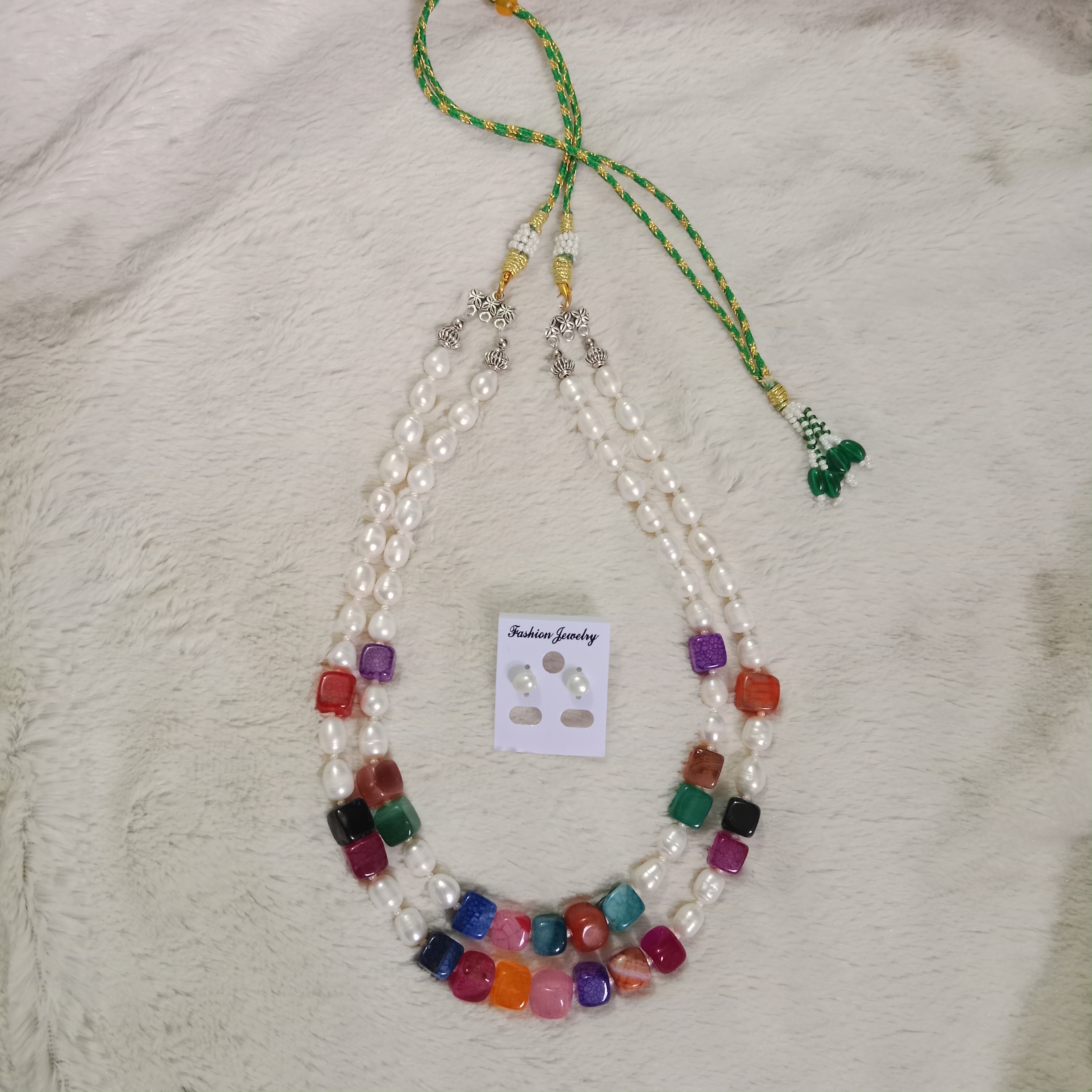 Pearl 2 Layer necklace for women_img_0