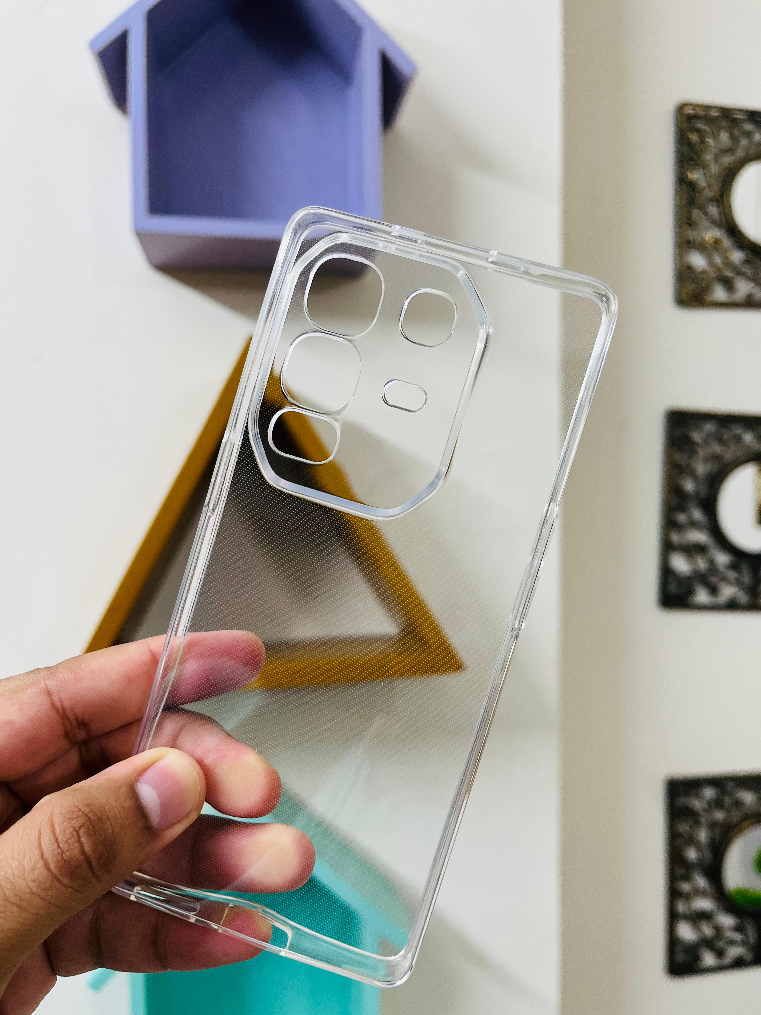 Infinix Note 50 Pro Plus Back Cover Soft Silicone Transparent_img_1