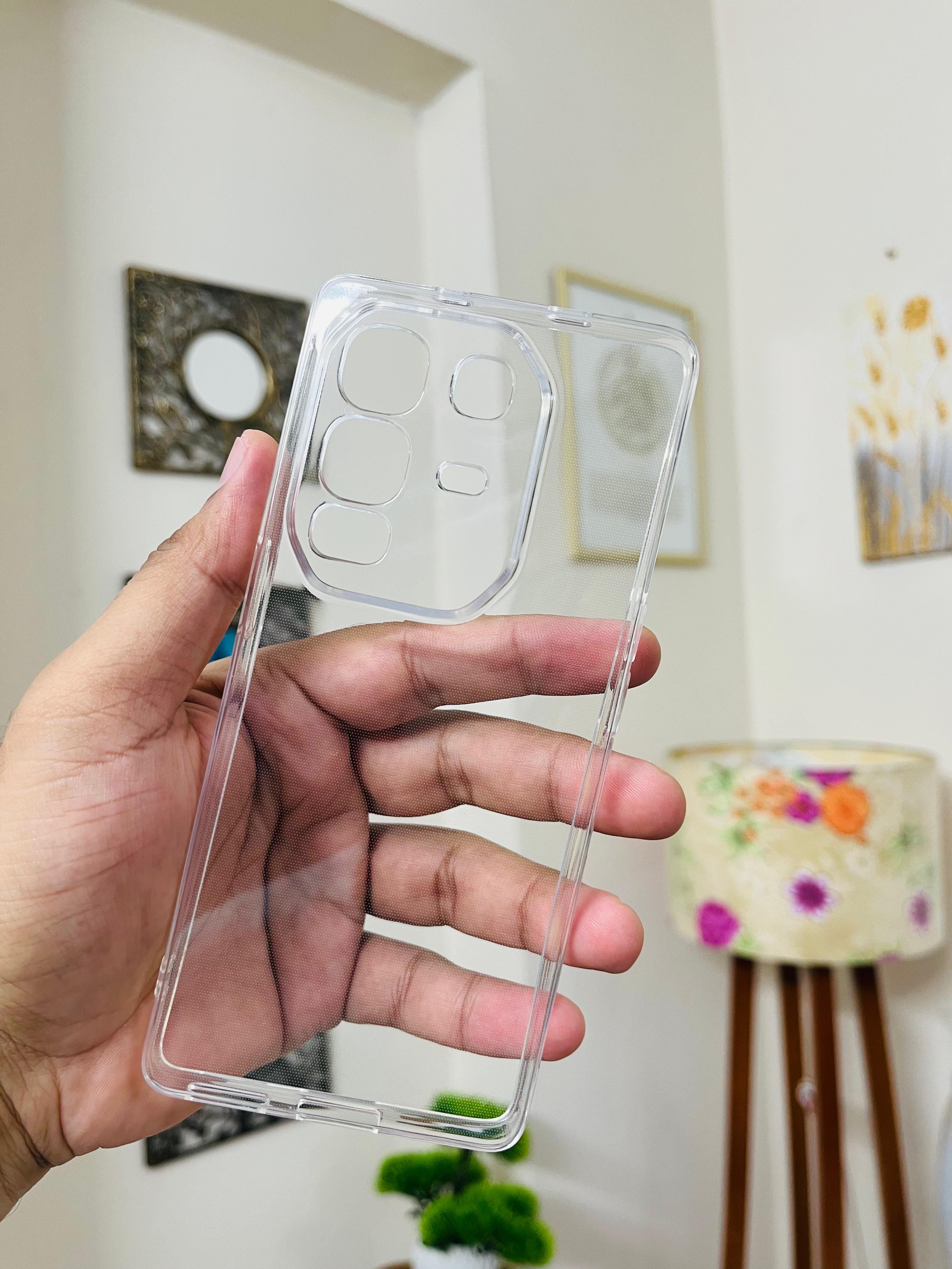 Infinix Note 50 Pro Plus Back Cover Soft Silicone Transparent_img_4