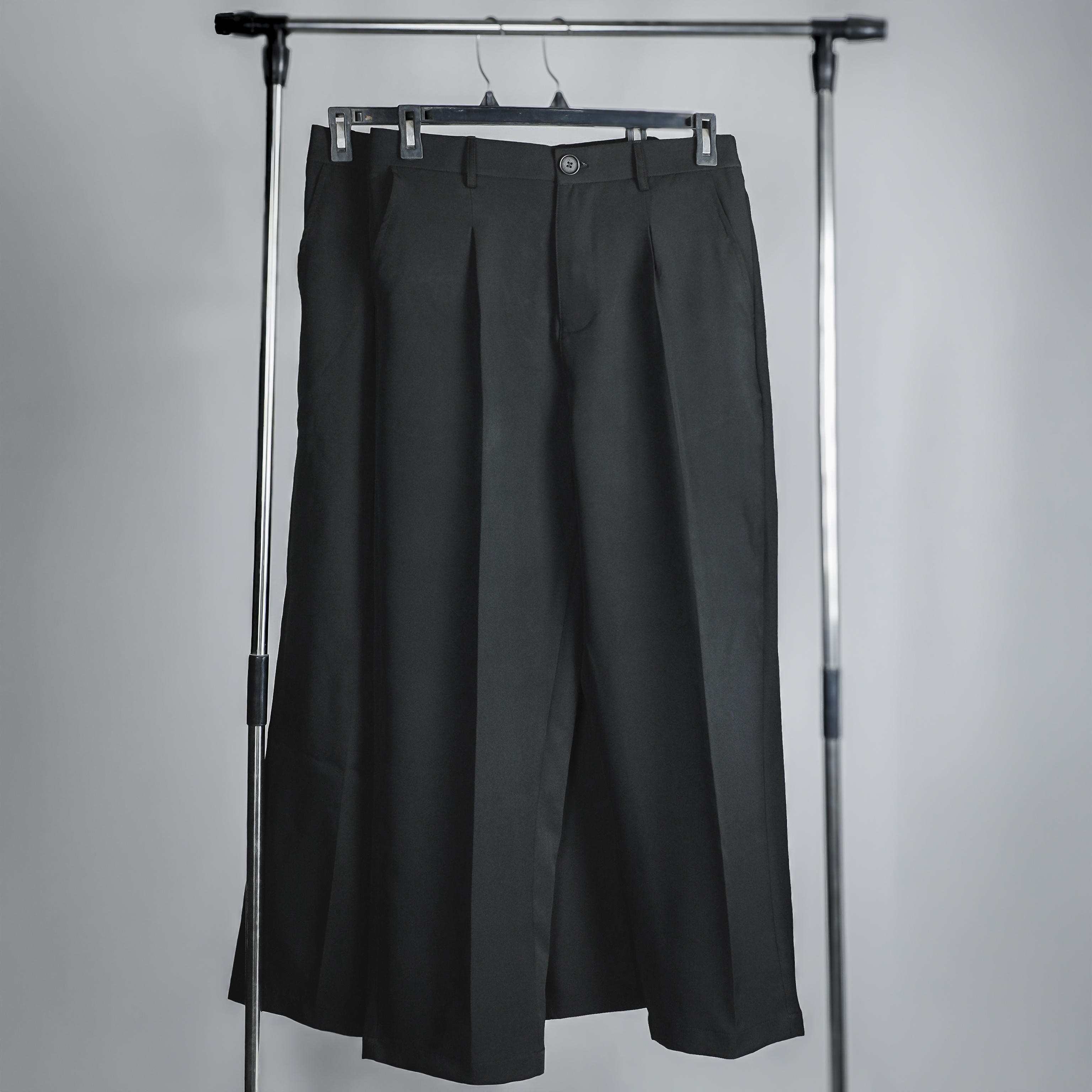 Premium Baggy Formal pant (Knight Black)_img_4
