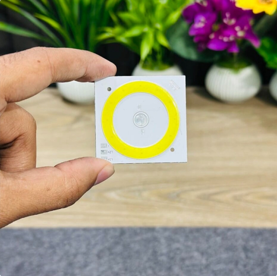 4V Round COB LED Light Module with Super Bright Energy Efficient White Illumination