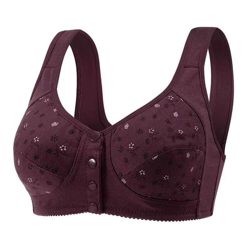 সূতি ফ্রন্ট বাটন ব্রা।- COTTON FRONT BUTTON BRA_img_1