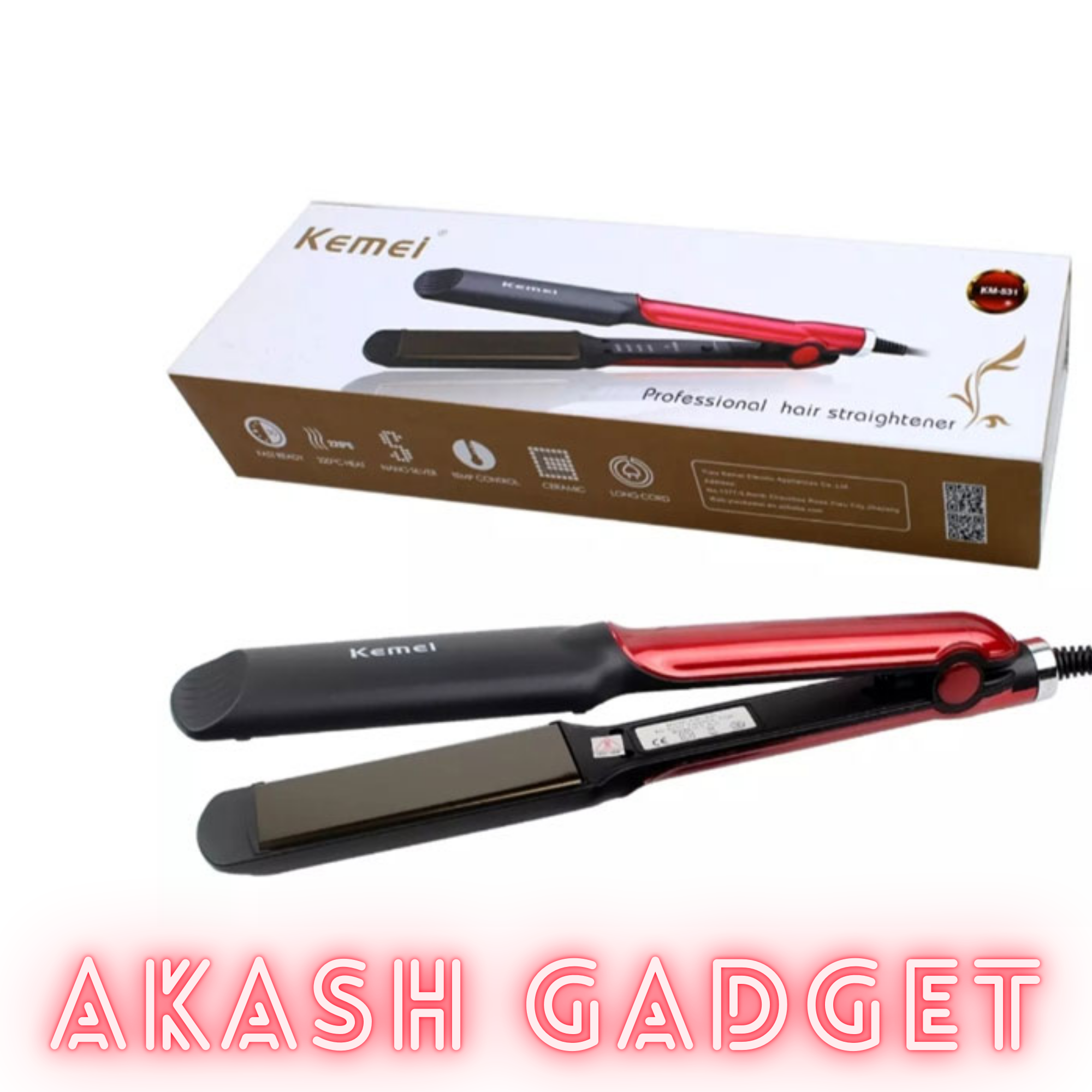 Kemei KM-531 Professional Hair Straightener_img_8