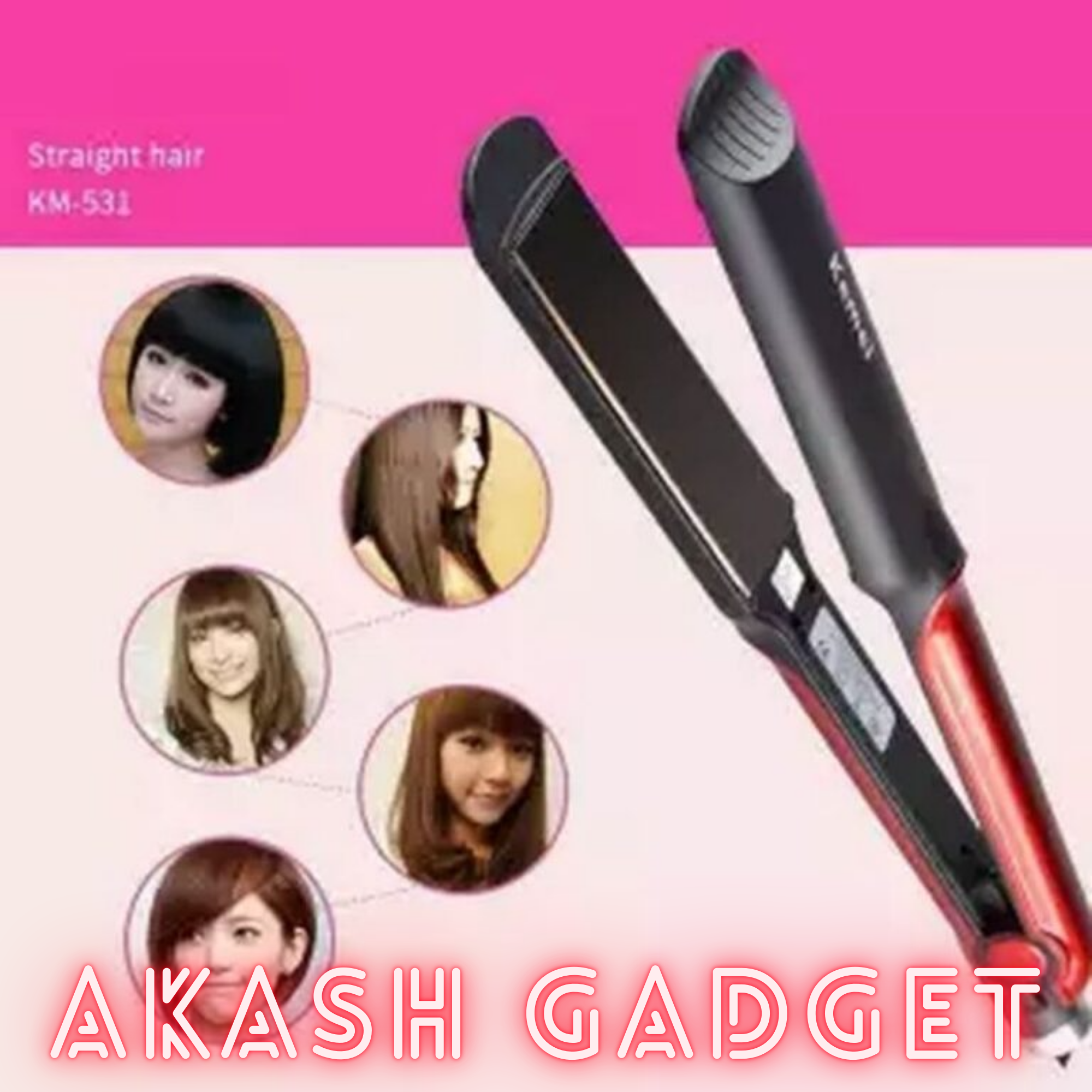 Kemei KM-531 Professional Hair Straightener_img_11