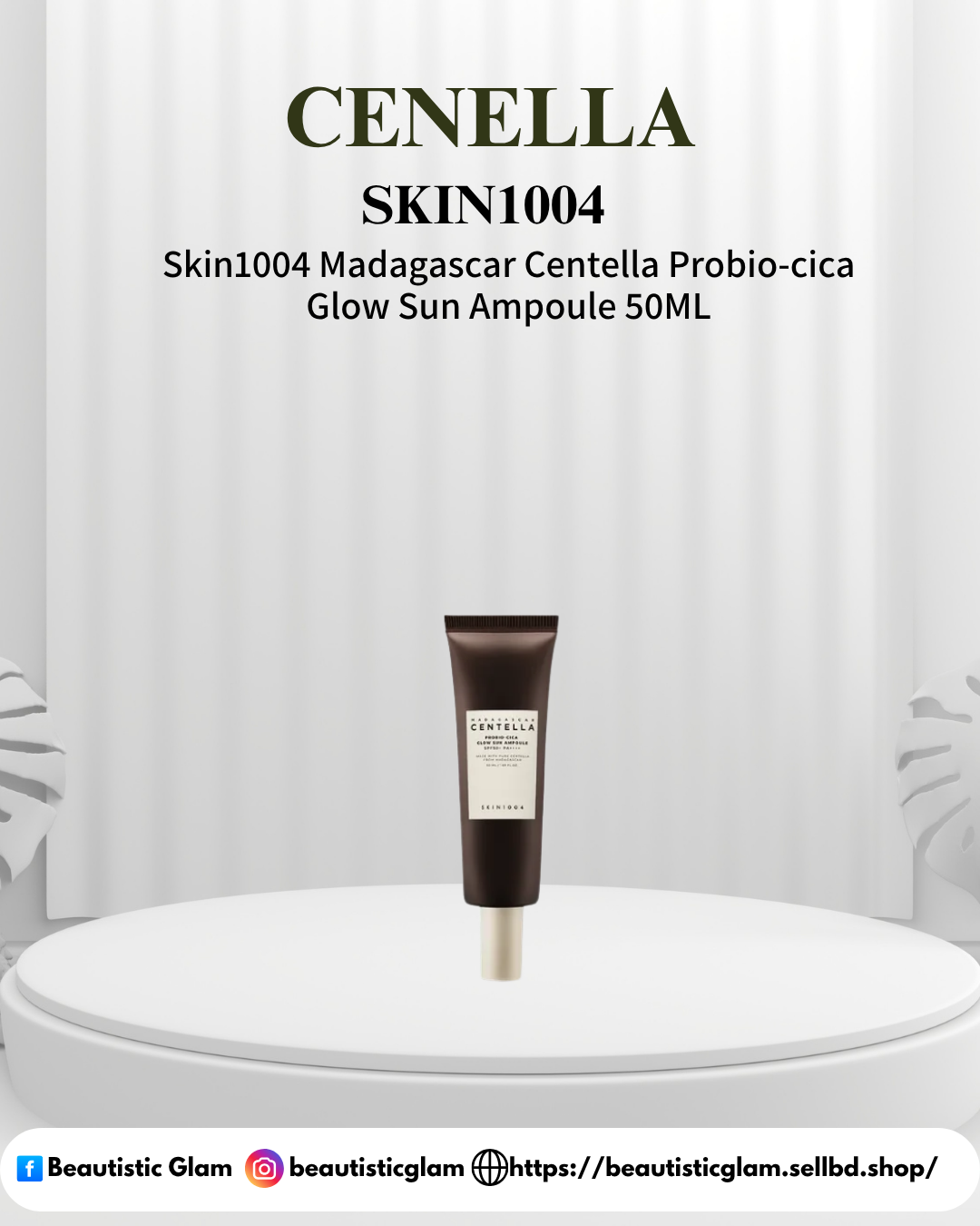 Centella Skin1004 Madagascar Centella Probio-cica Glow Sun Ampoule 50ML