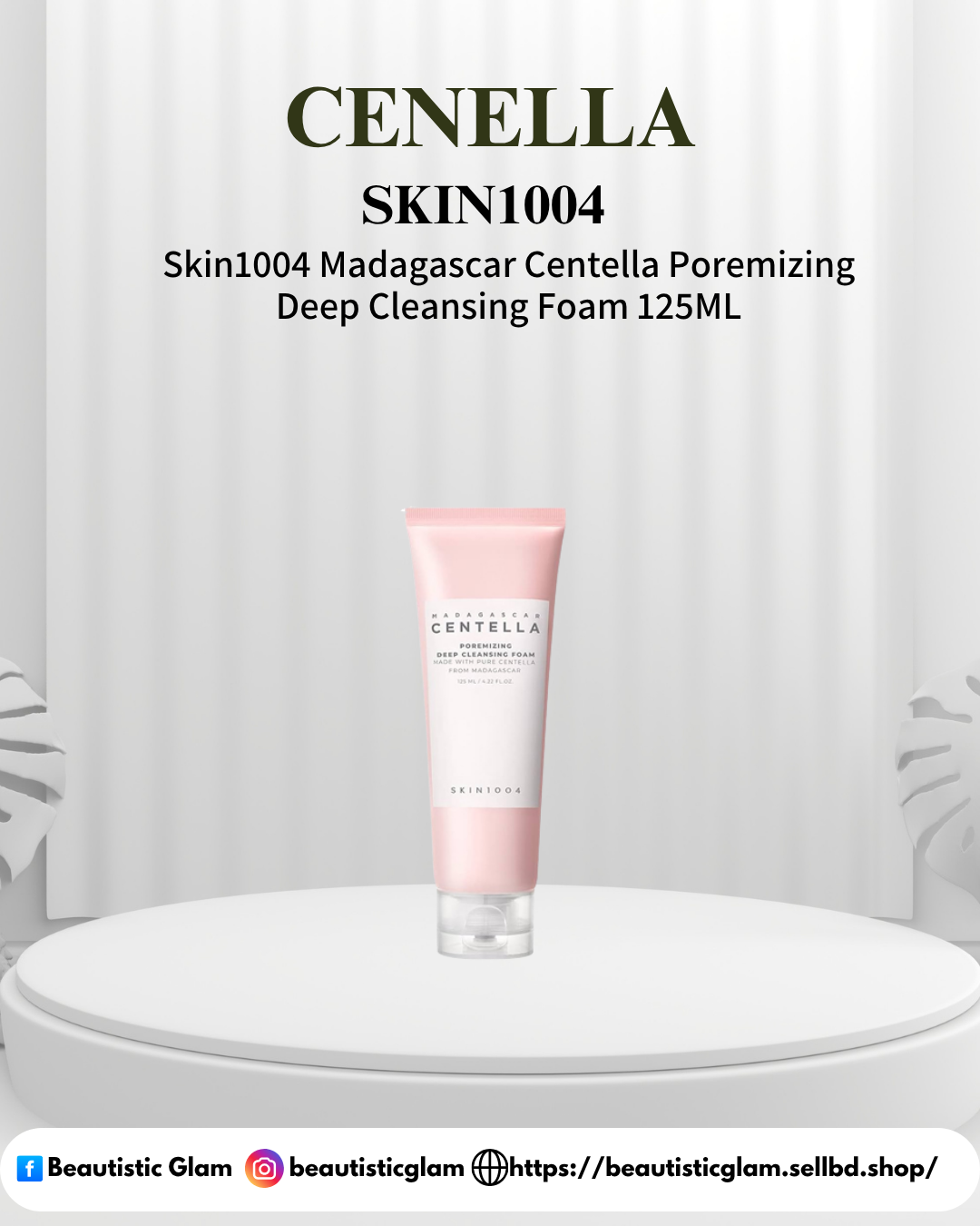 Centella Skin1004 Madagascar Centella Poremizing Deep Cleansing Foam 125ML
