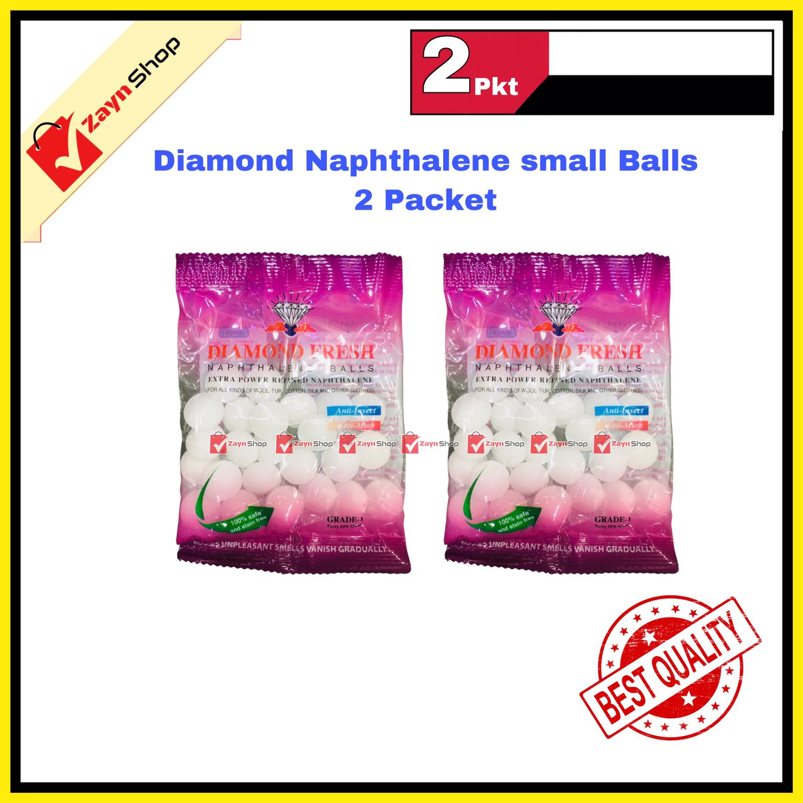 Diamond Naphthalene white small Ball 2 Packet_img_0