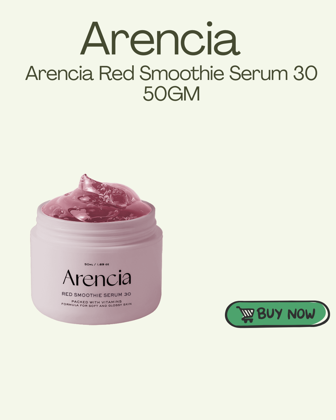 Arencia Red Smoothie Serum 30 50GM