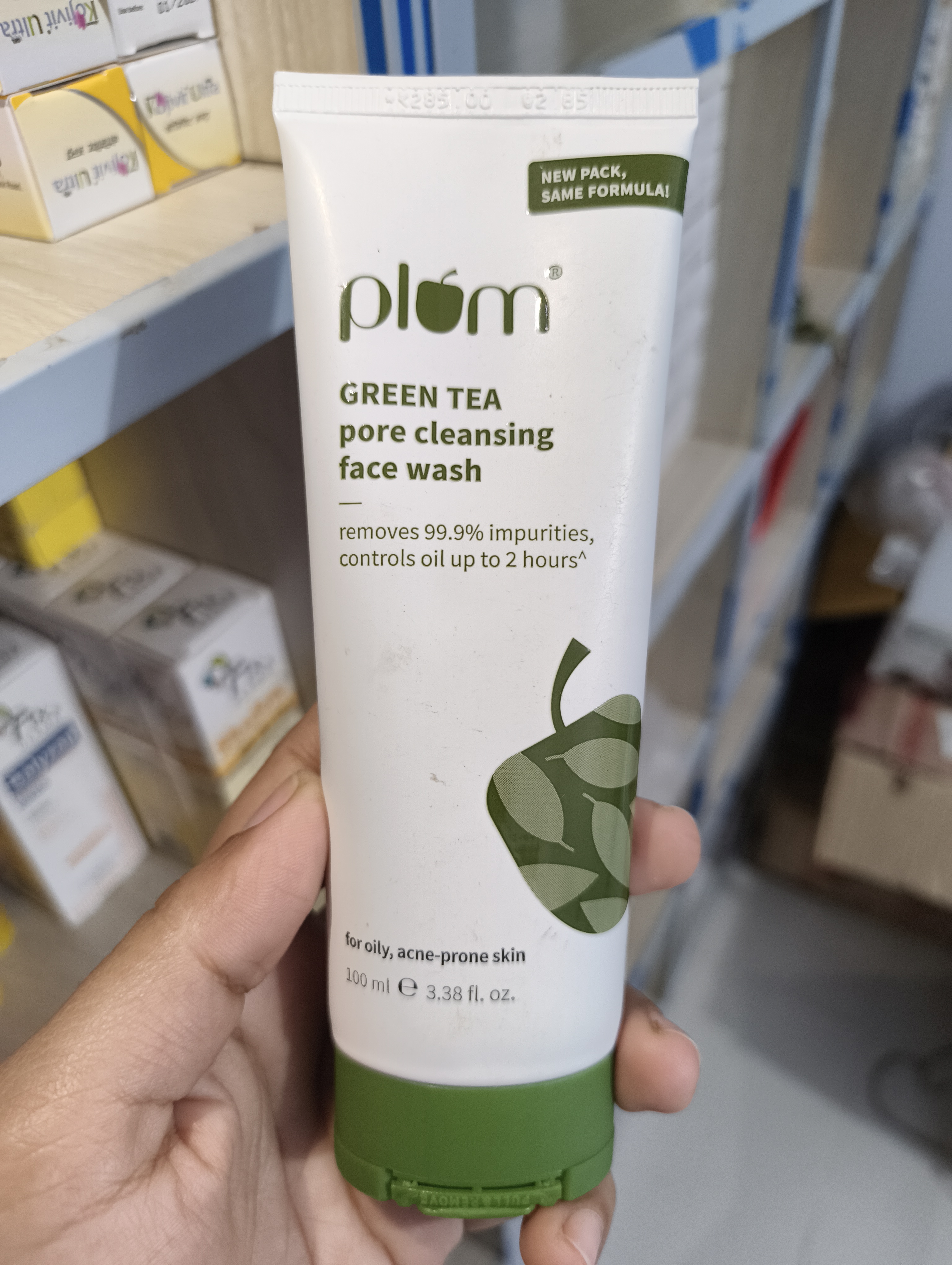 Plum — Green Tea Pore Cleansing Face Wash (100 ml)_img_1